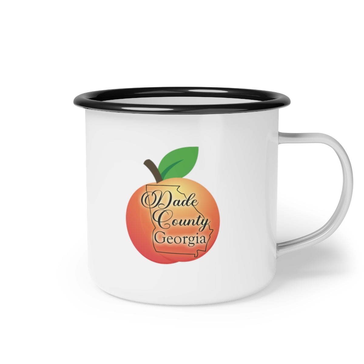 Dade County Georgia Enamel Camp Cup