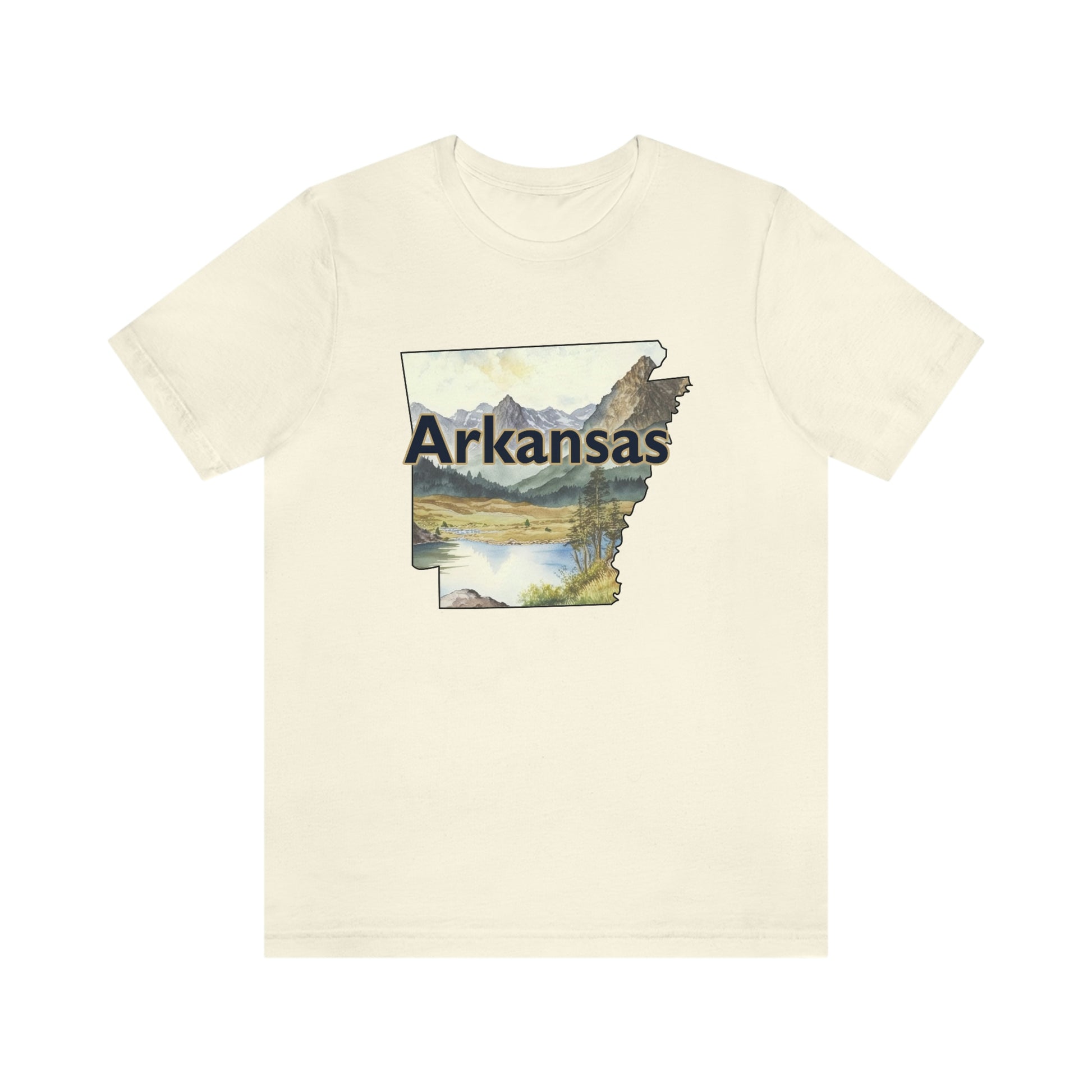 Arkansas Landscape Unisex Jersey Short Sleeve Tee Tshirt T-shirt