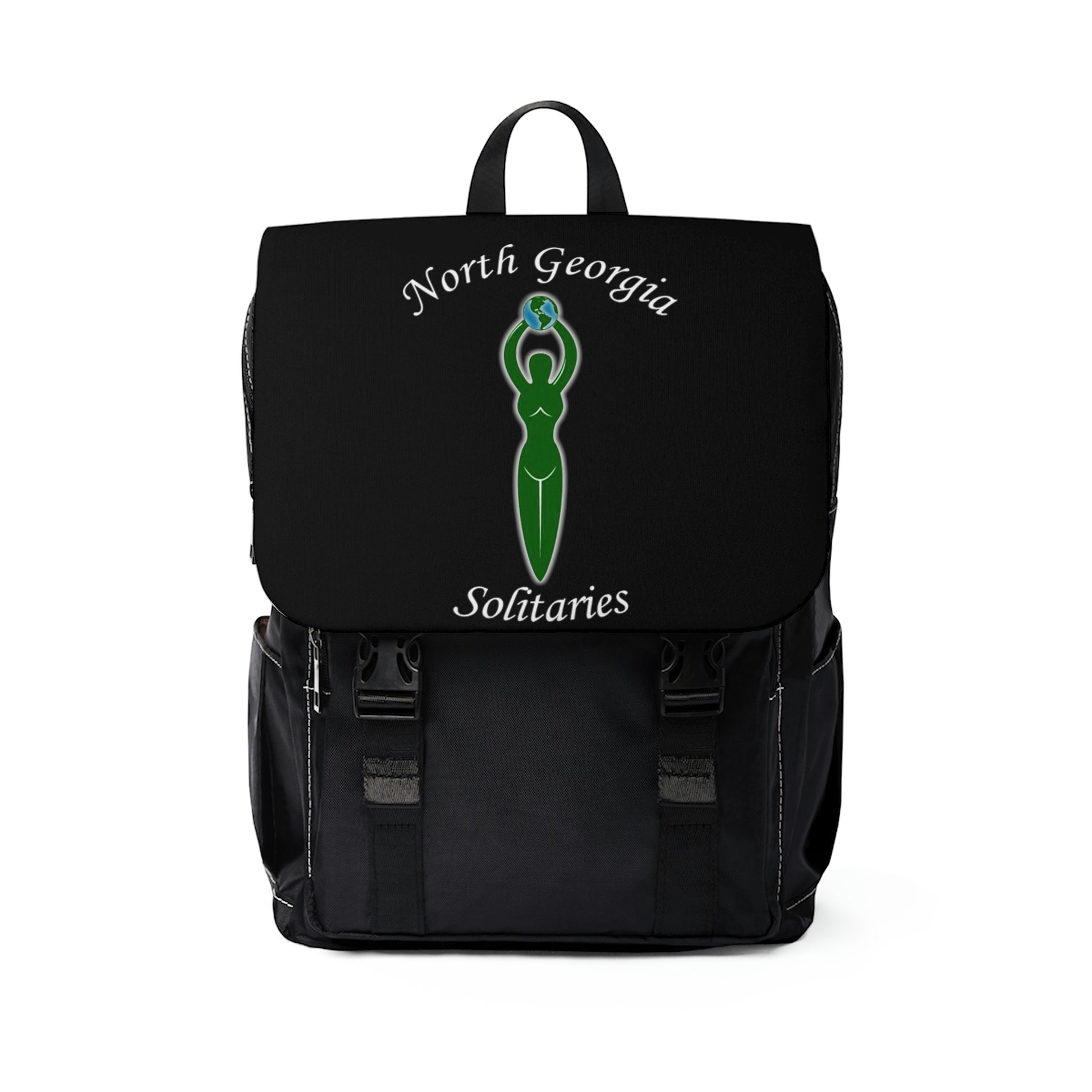 North Georgia Solitaries Unisex Casual Shoulder Backpack