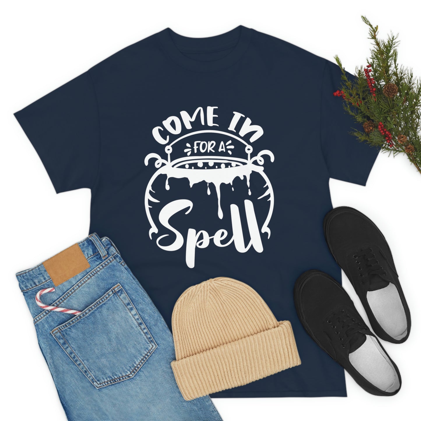 Come in for a Spell Unisex Heavy Cotton Tee