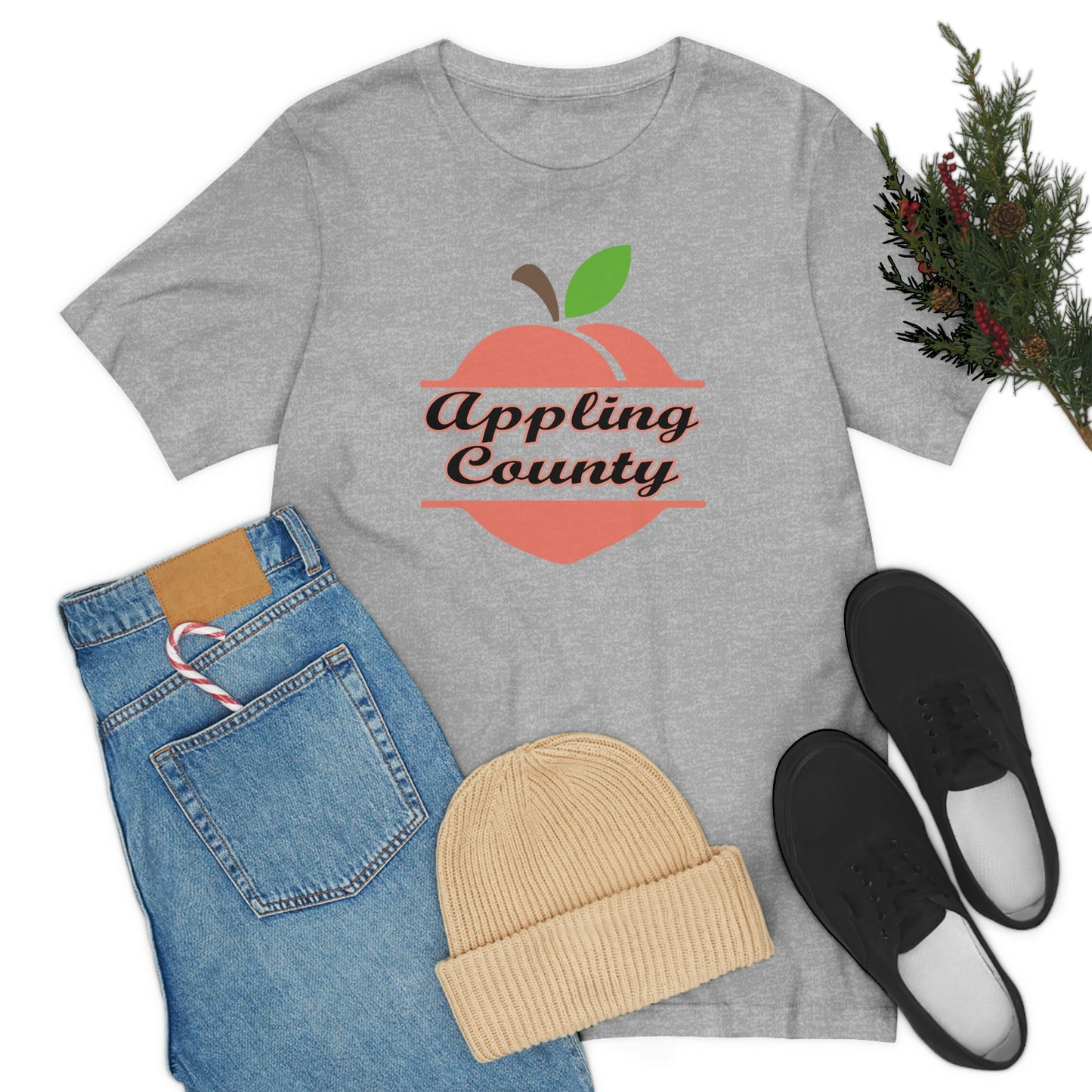 Appling County Georgia Unisex Jersey Short Sleeve Tee