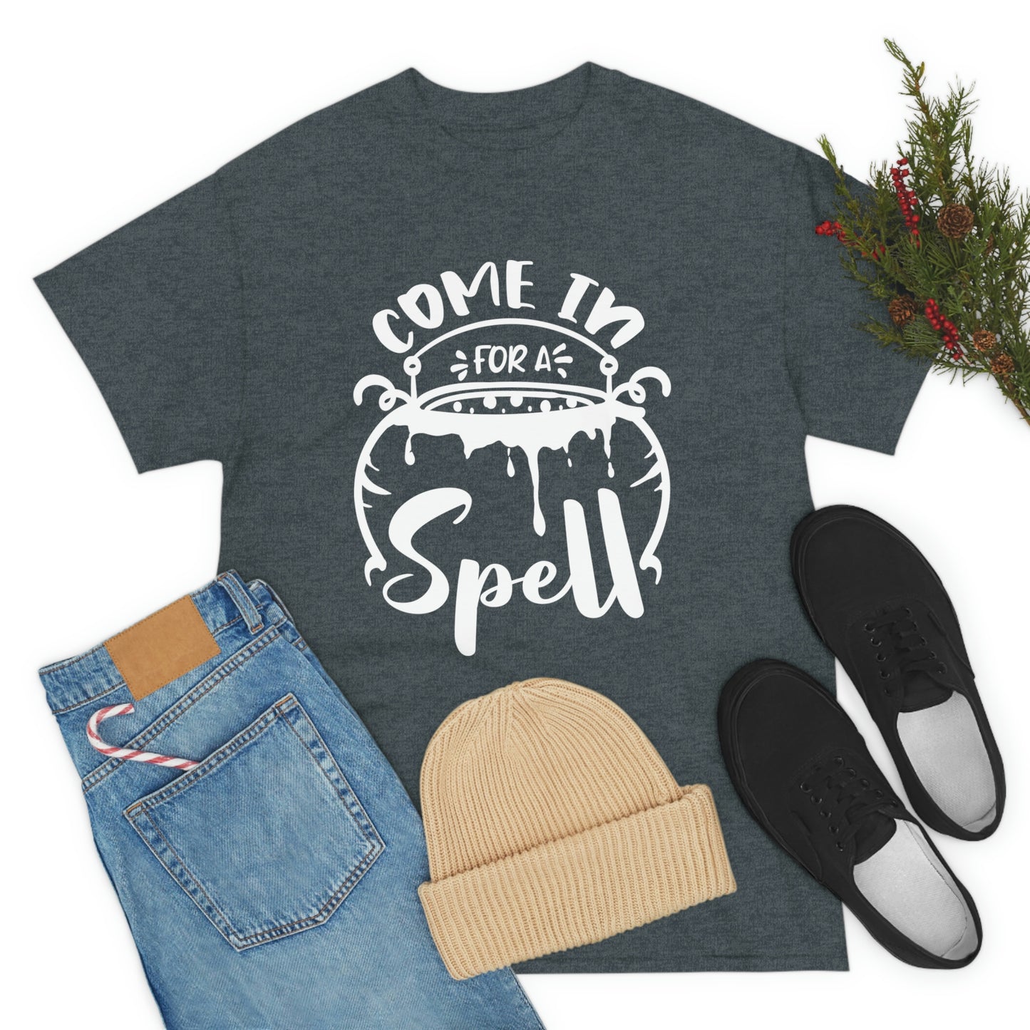 Come in for a Spell Unisex Heavy Cotton Tee