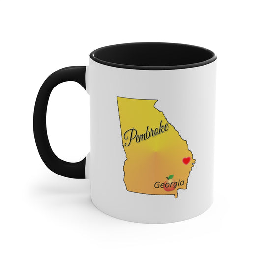 Pembroke Georgia Accent Coffee Mug, 11oz