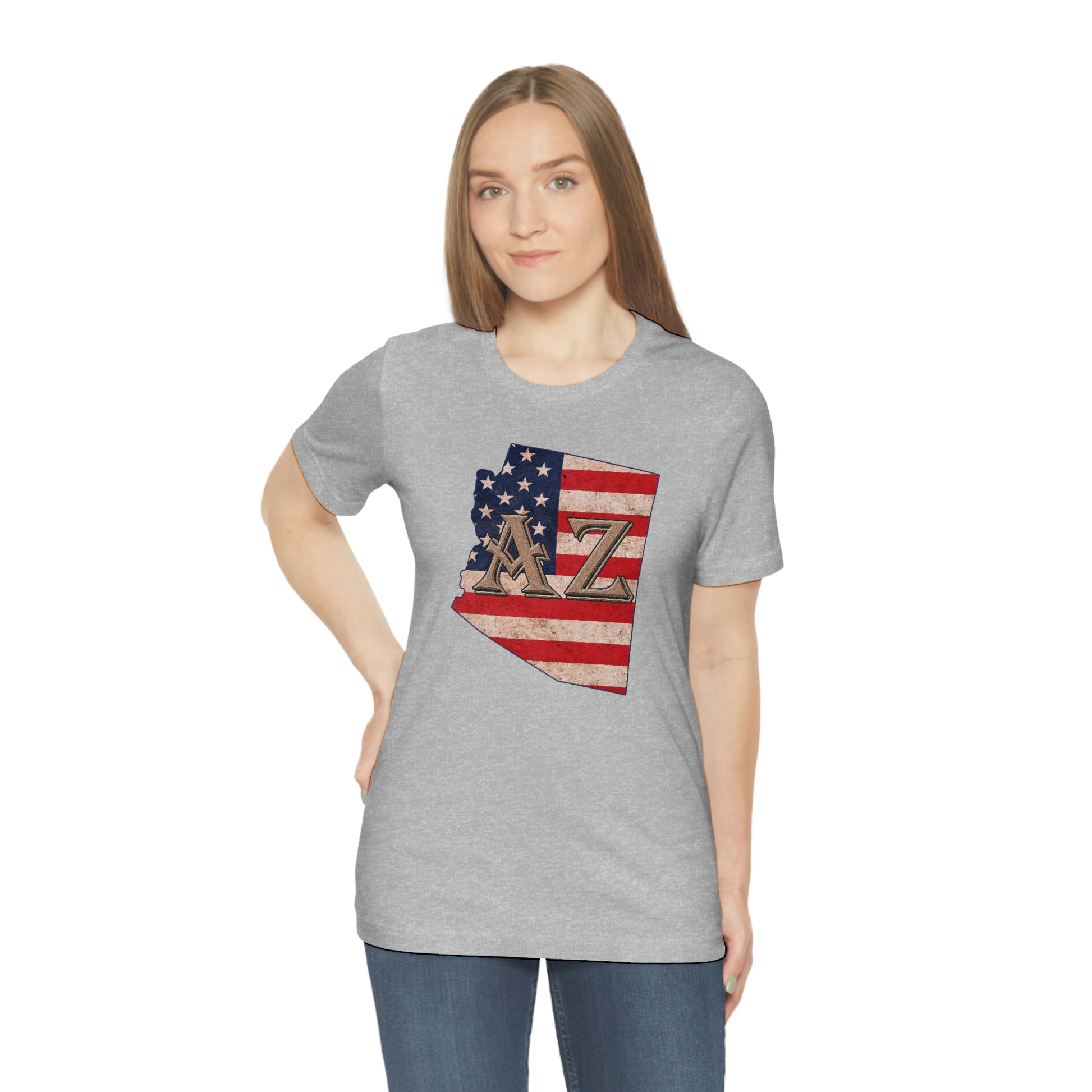 Arizona Flag AZ Unisex Jersey Short Sleeve Tee Tshirt T-shirt