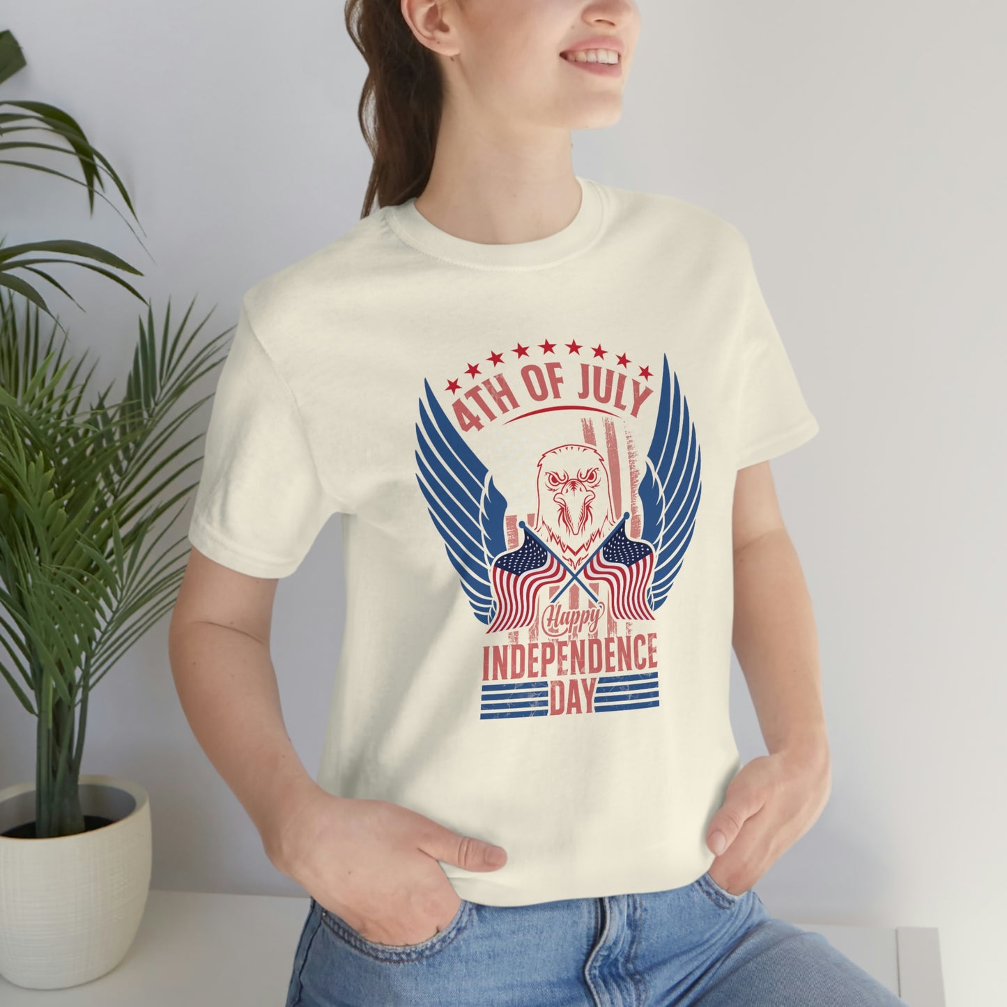 4th of July Happy Independence Day Tee tshirt t-shirt