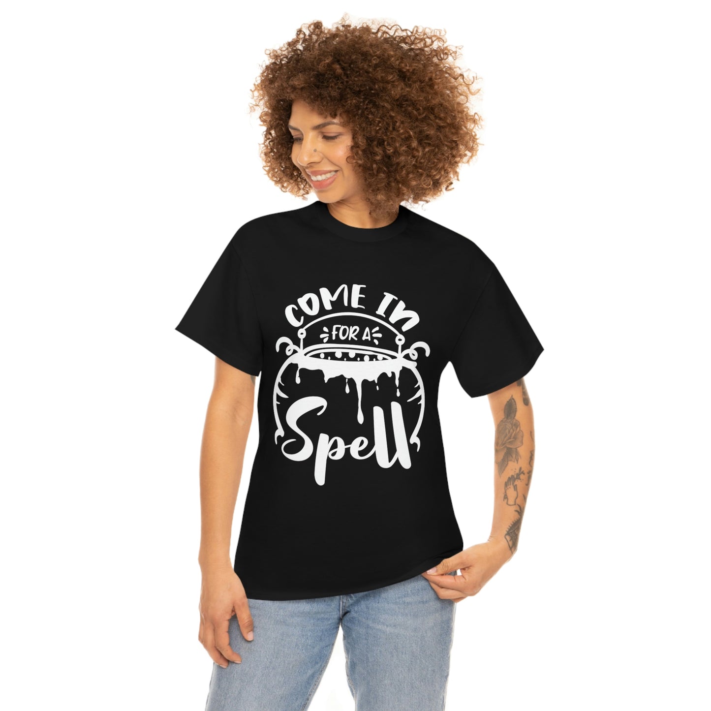 Come in for a Spell Unisex Heavy Cotton Tee