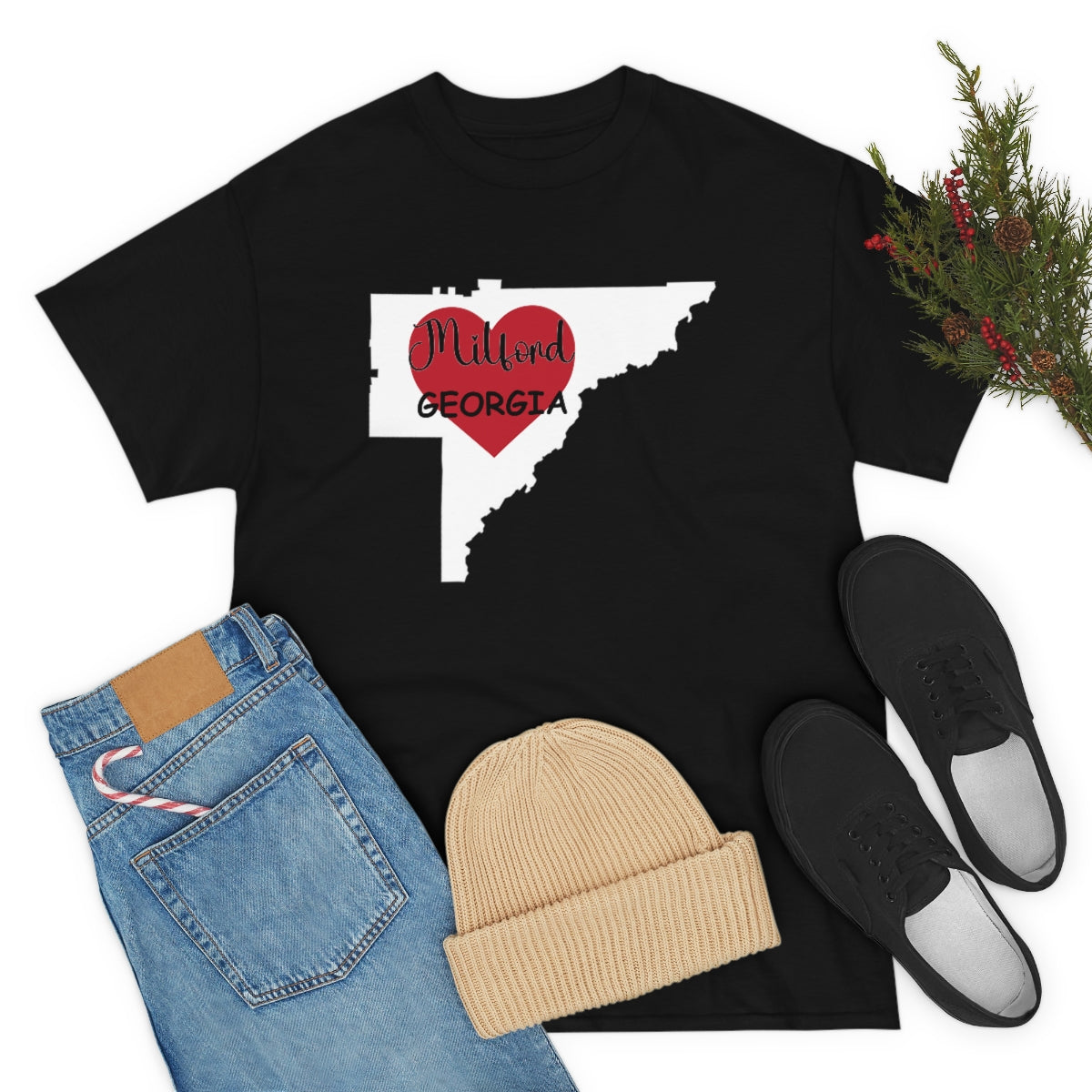 Milford Georgia Unisex Heavy Cotton Tee