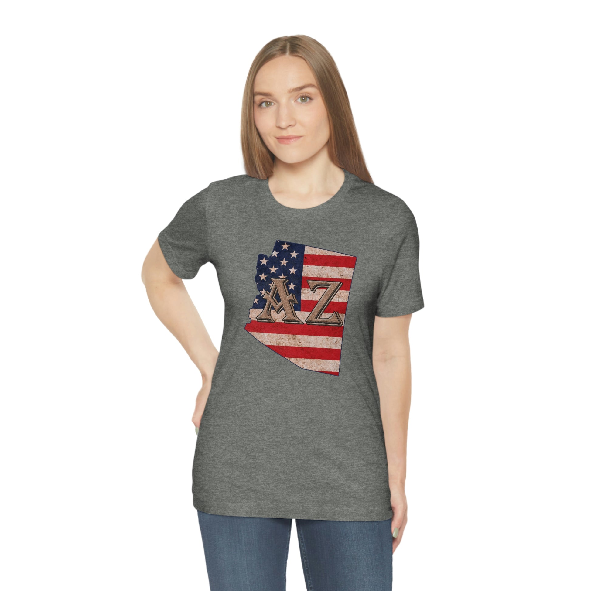 Arizona Flag AZ Unisex Jersey Short Sleeve Tee Tshirt T-shirt