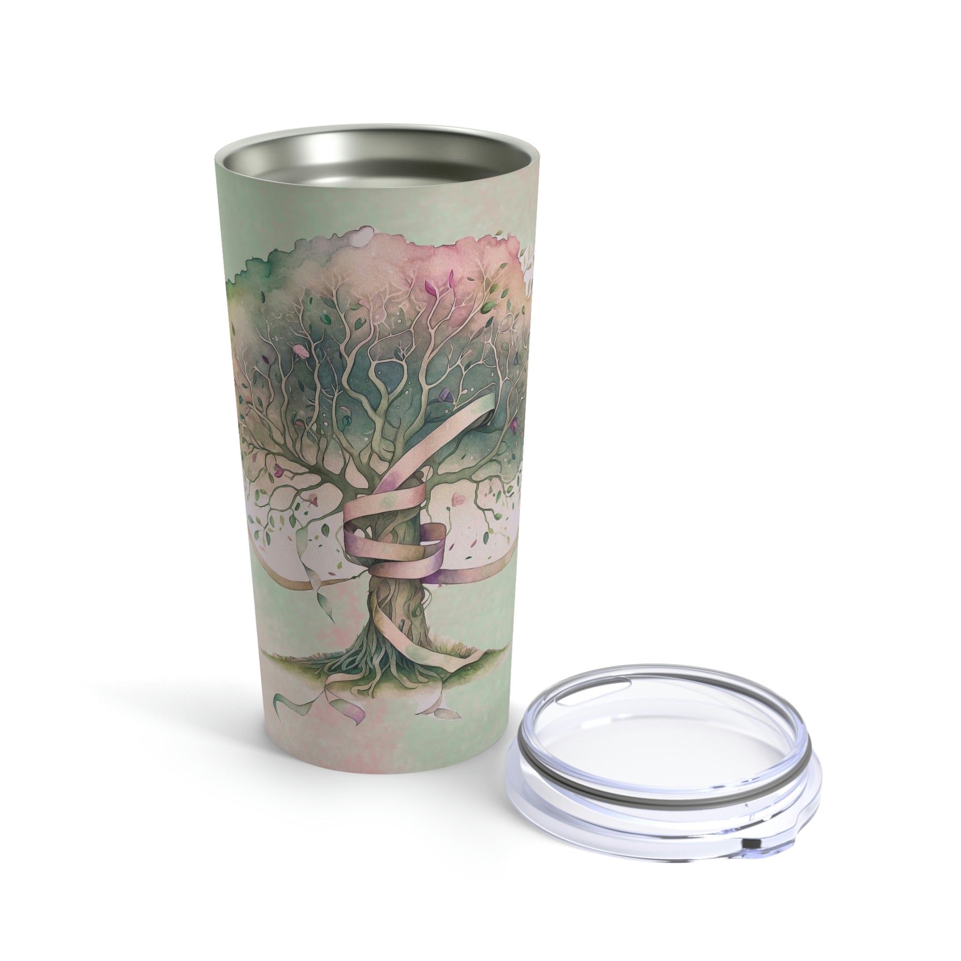 Spring Tree Watercolor Tumbler 20oz