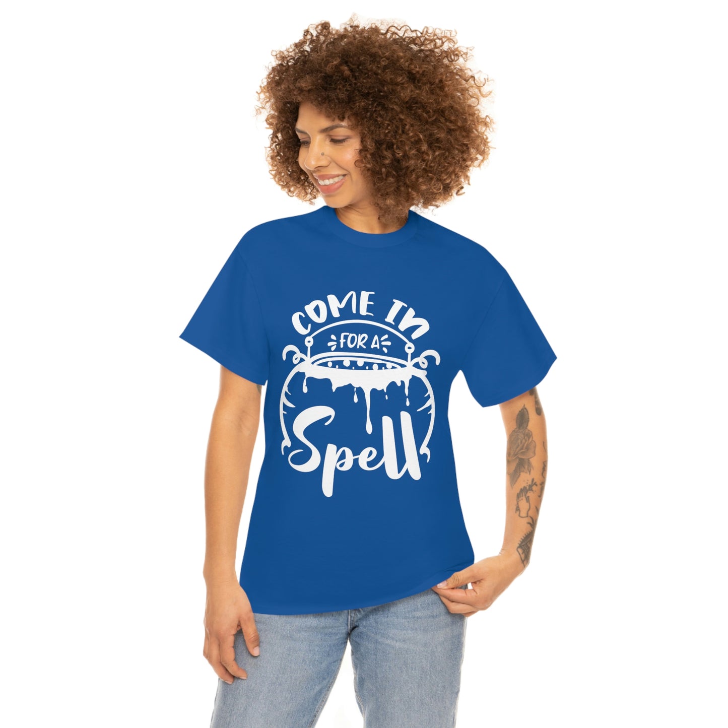 Come in for a Spell Unisex Heavy Cotton Tee