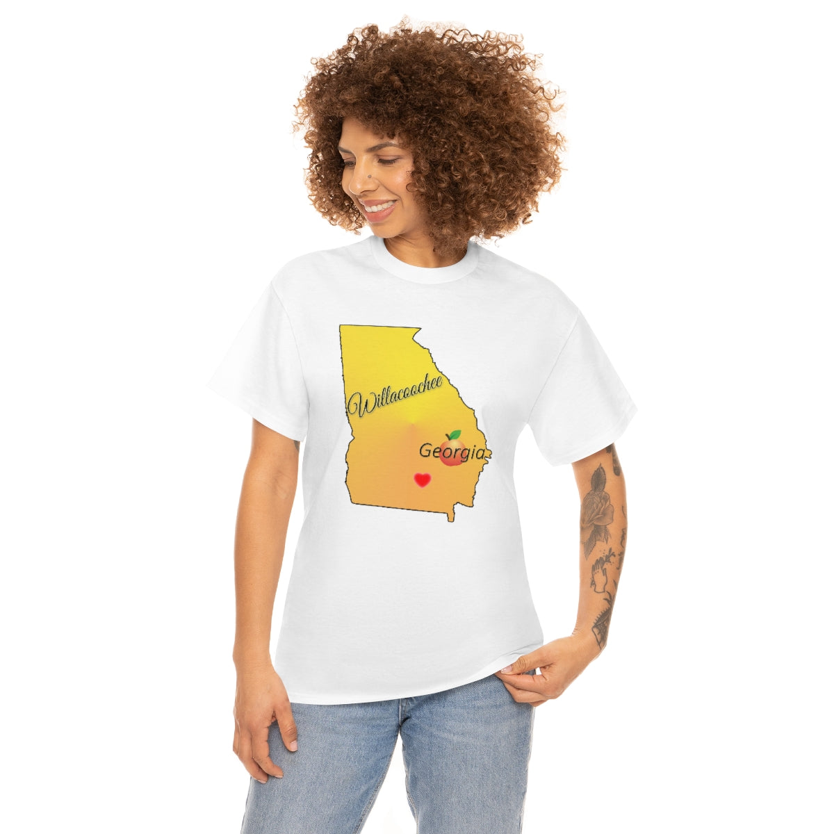 Willacoochee Georgia Unisex Heavy Cotton Tee