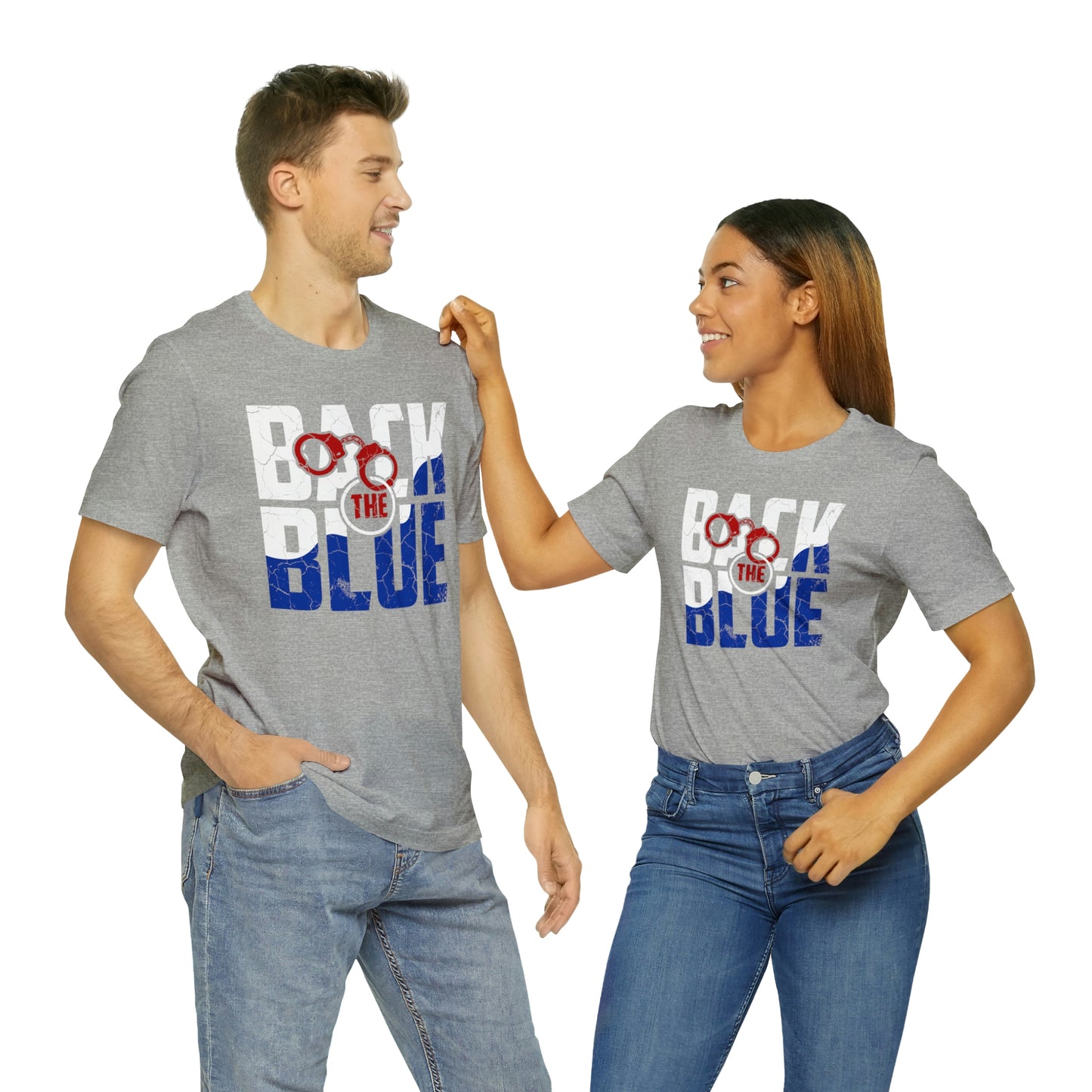 Back the Blue Police Short Sleeve T-shirt