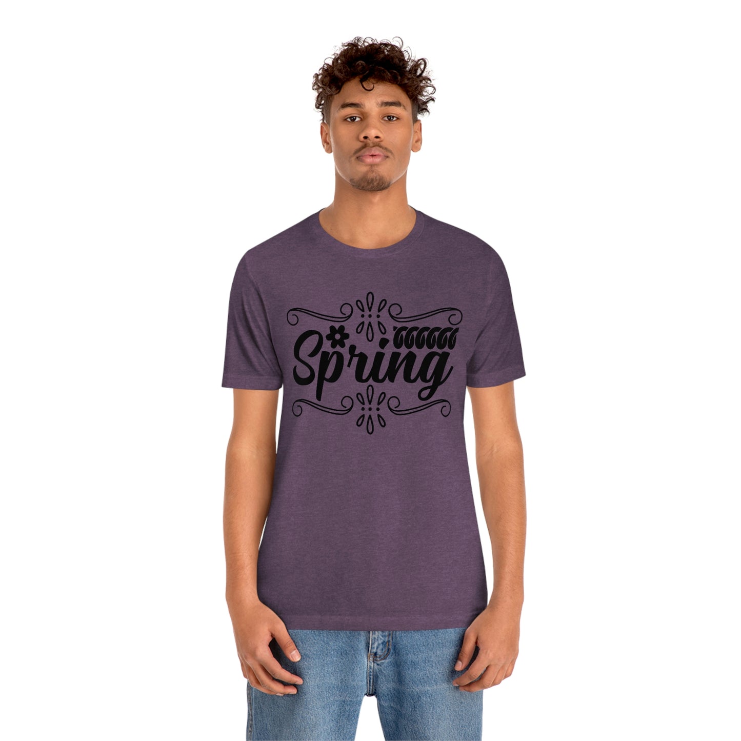 Spring with Frame Unisex Jersey Short Sleeve Tee