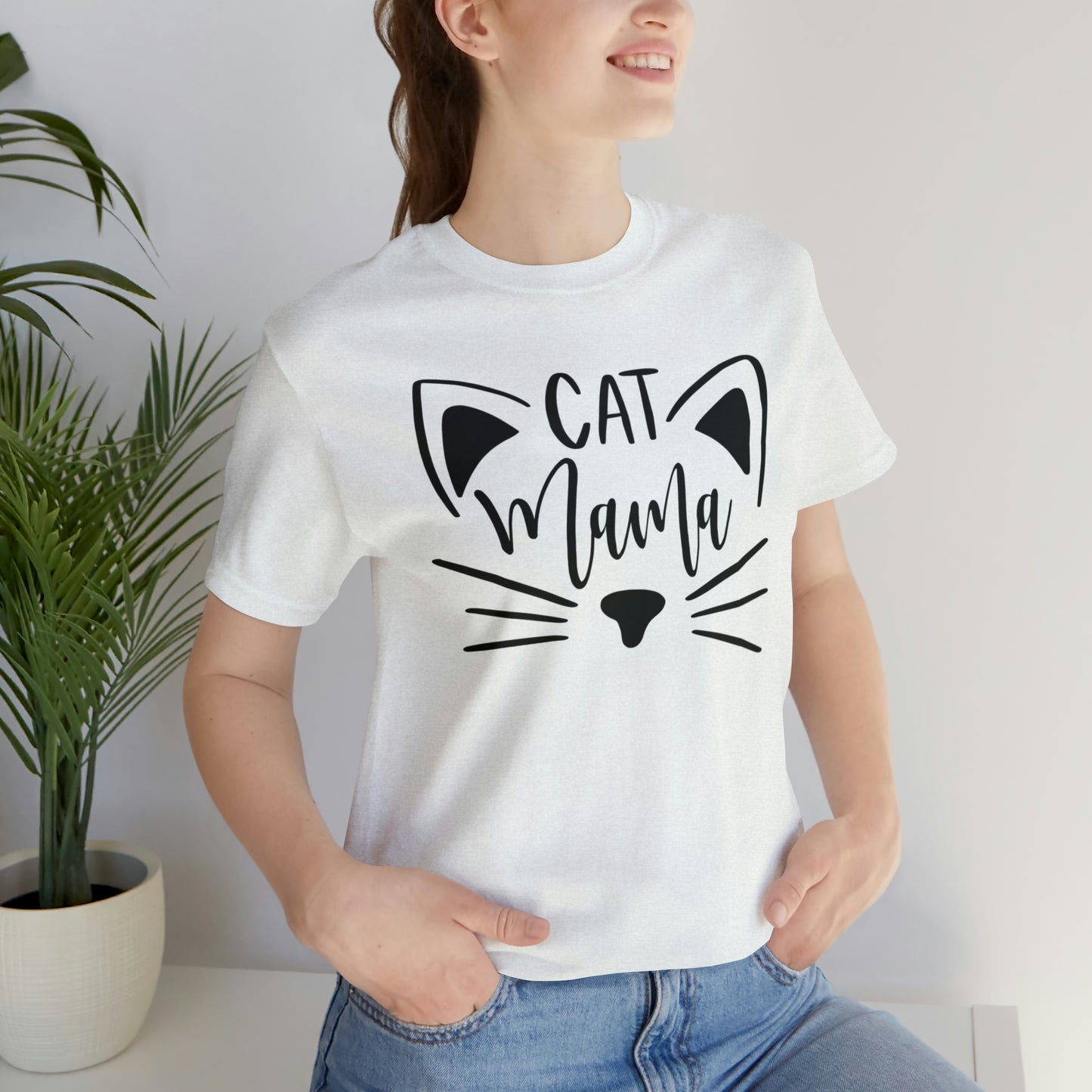 Cat Mama Short Sleeve T-shirt