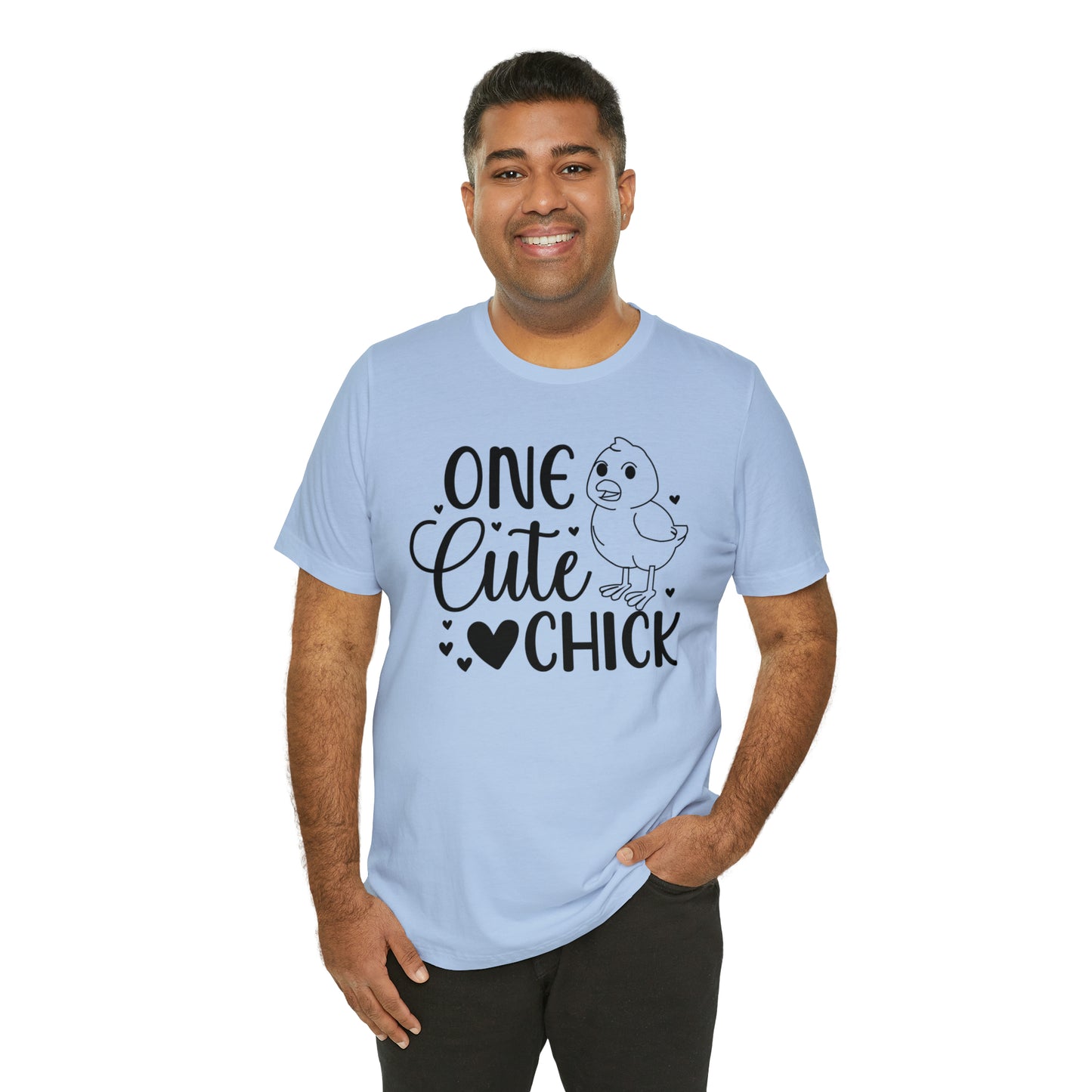 One Cute Chick Short Sleeve Chicken T-shirt