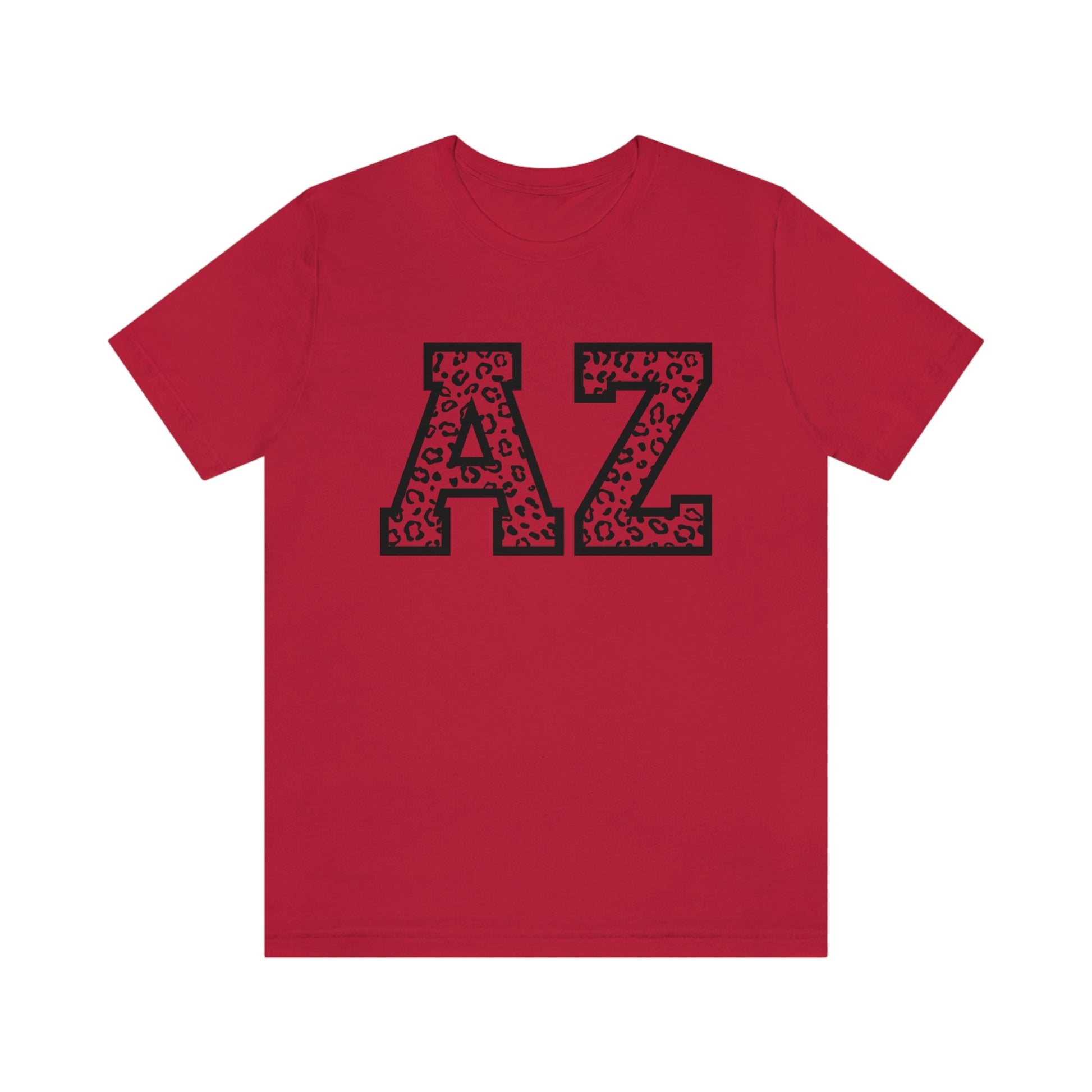 Arizona AZ Leopard Print Unisex Jersey Short Sleeve Tee Tshirt T-shirt