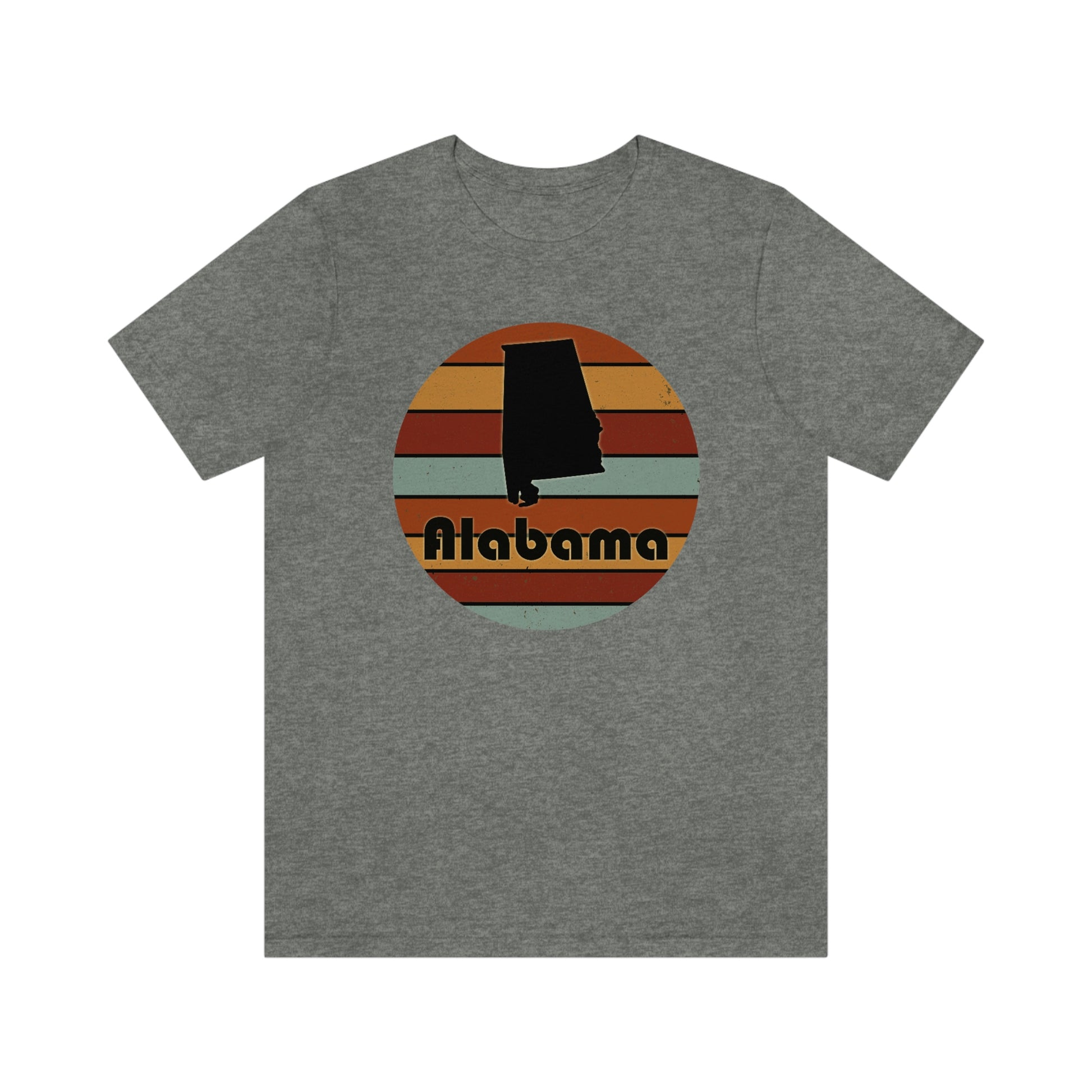 Alabama Retro Sunset Unisex Jersey Short Sleeve T-shirt