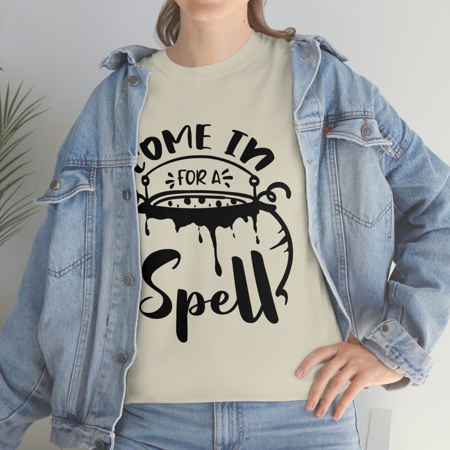 Come in for a Spell Unisex Heavy Cotton Tee
