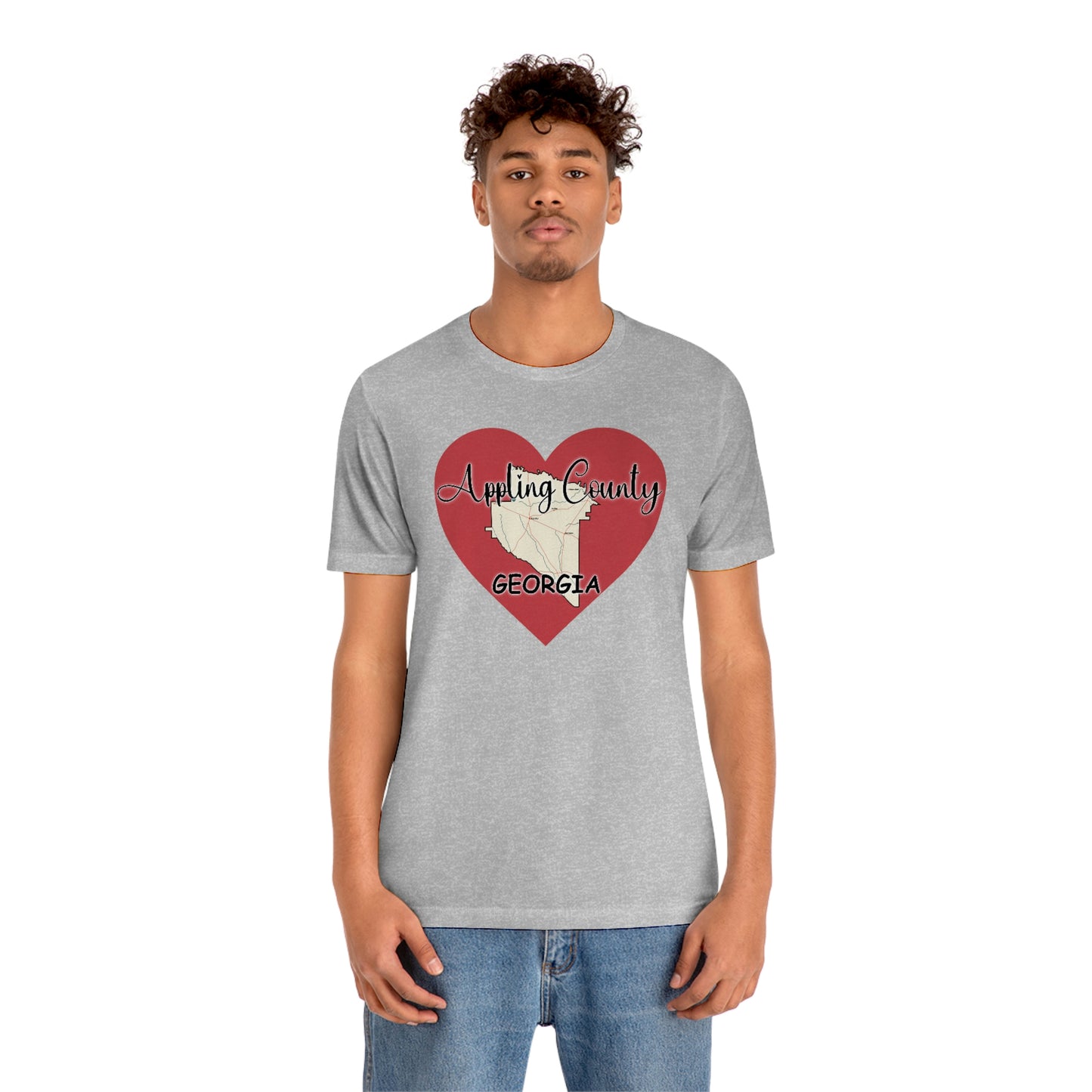 Appling County Georgia Unisex Jersey Short Sleeve Tee