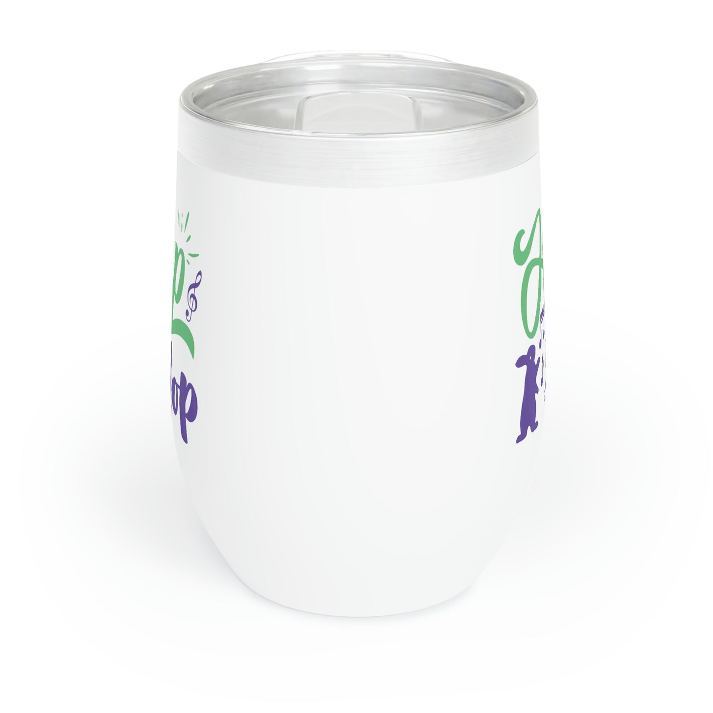 Hip Hop Easter Chill Wine Tumbler