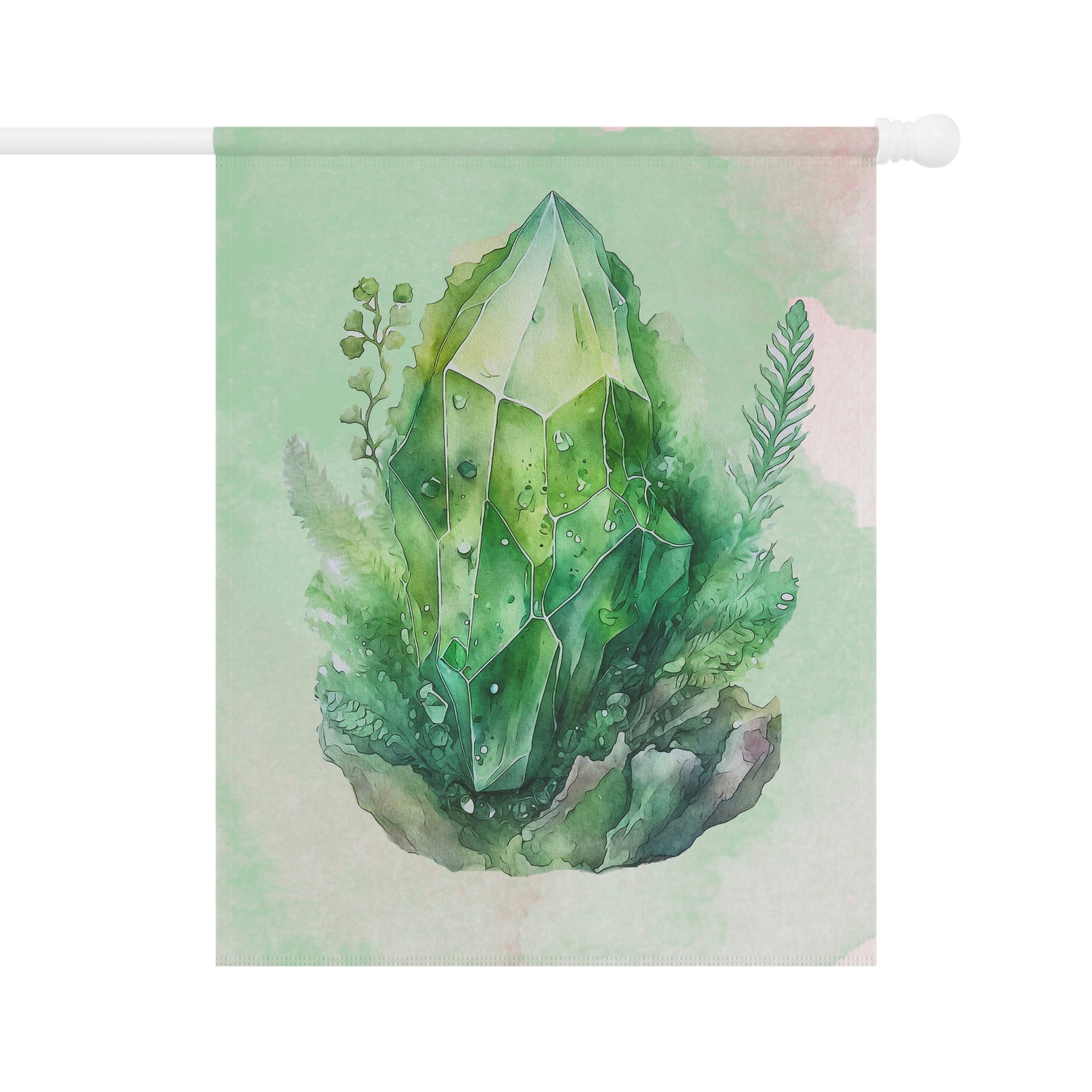 Green Crystal Garden & House Banner