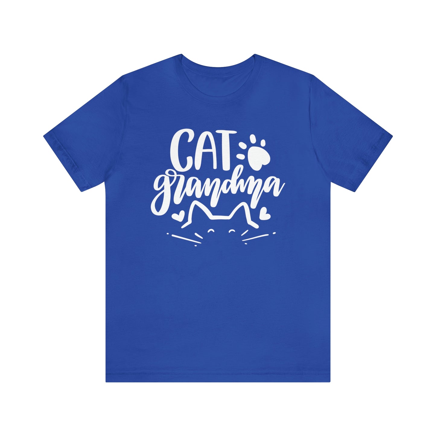 Cat Grandma Short Sleeve T-shirt