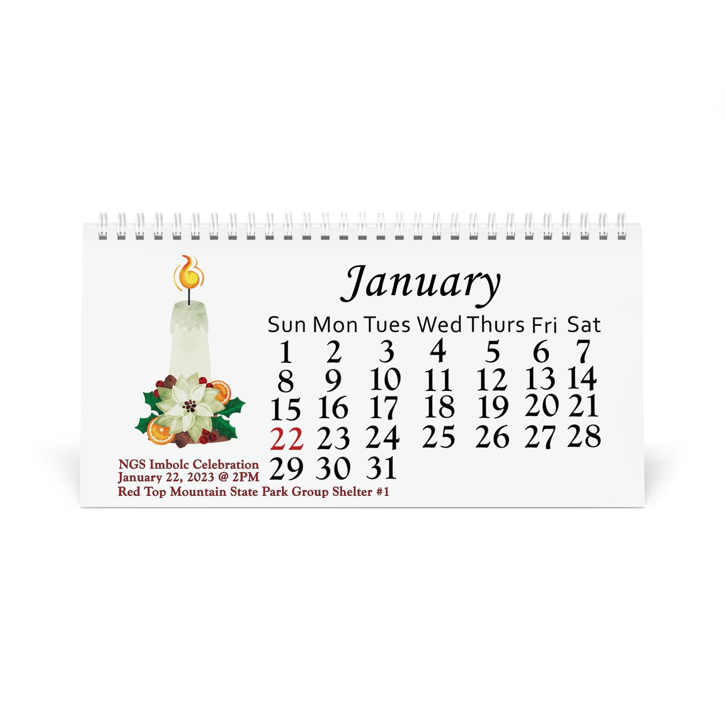 NGS 2023 Desk Calendar
