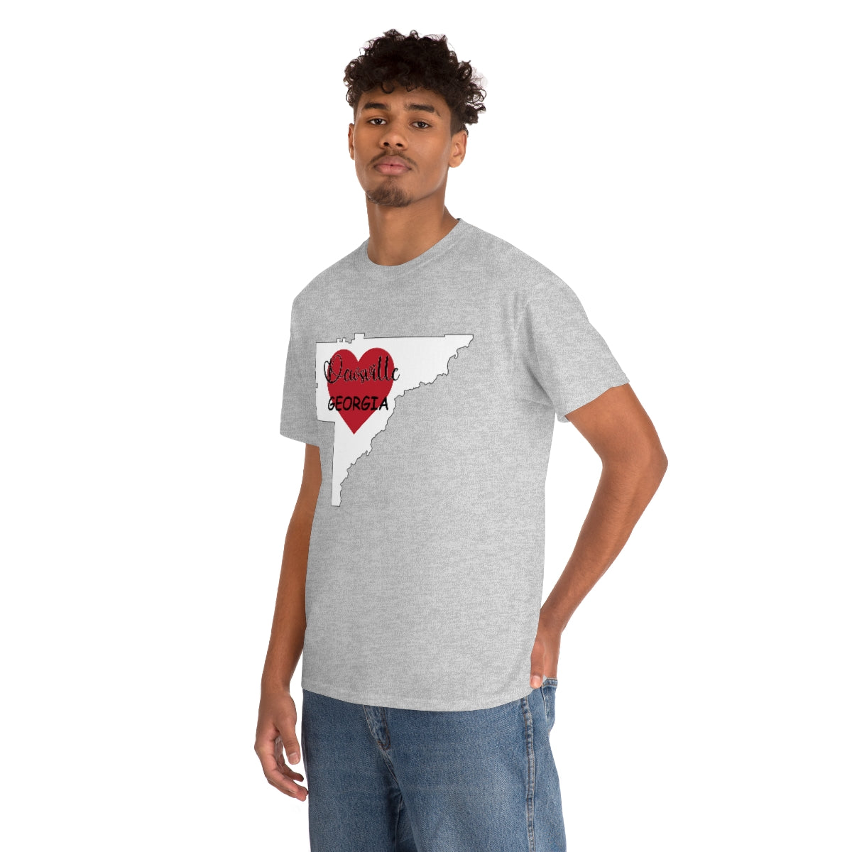 Dewsville Georgia Unisex Heavy Cotton Tee