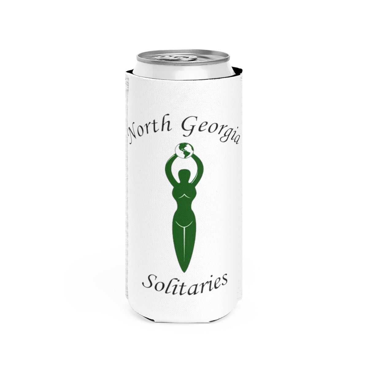 North Georgia Solitaries Slim Can Cooler