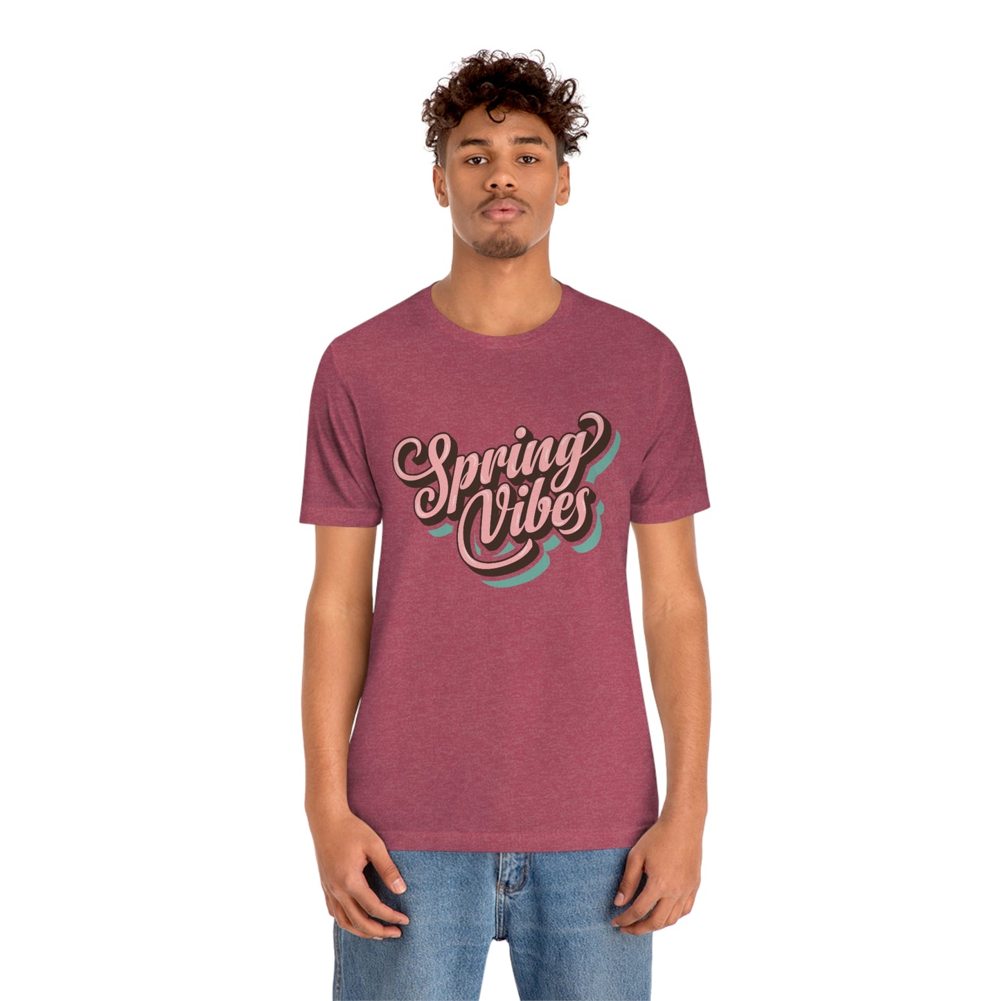 Spring Vibes Unisex Jersey Short Sleeve Tee