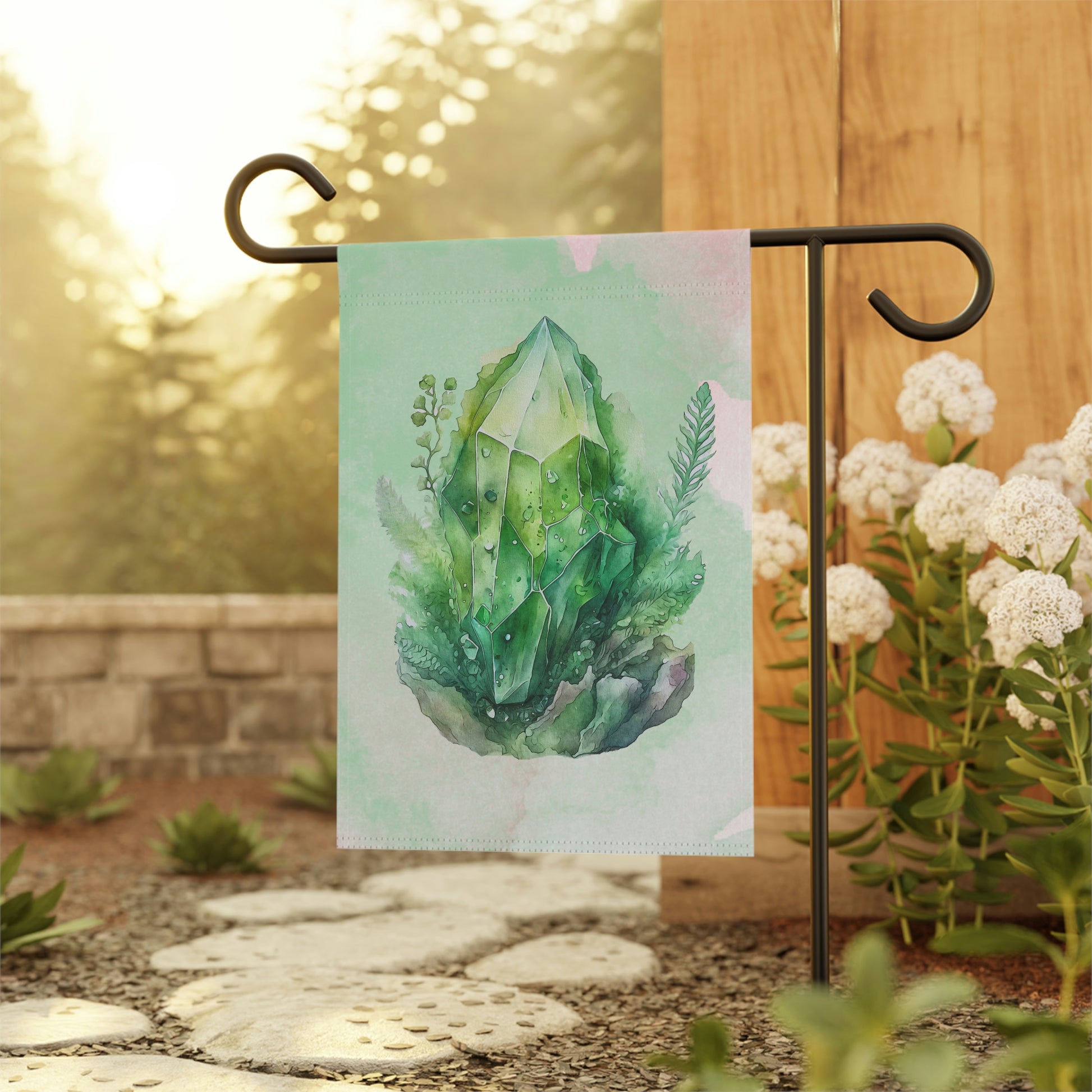 Green Crystal Garden & House Banner