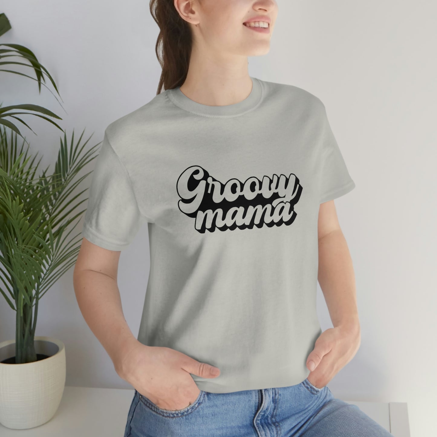 Groovy Mama Unisex Jersey Short Sleeve Tee
