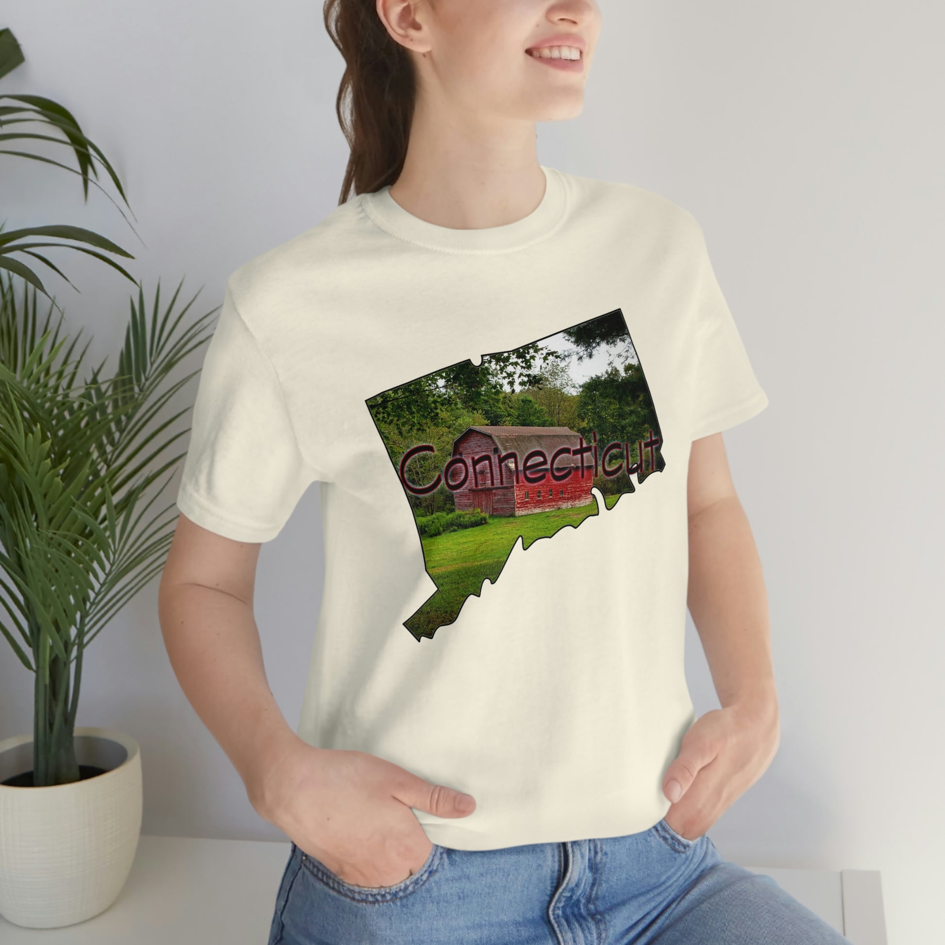 Connecticut Red Barn Short Sleeve  T-shirt