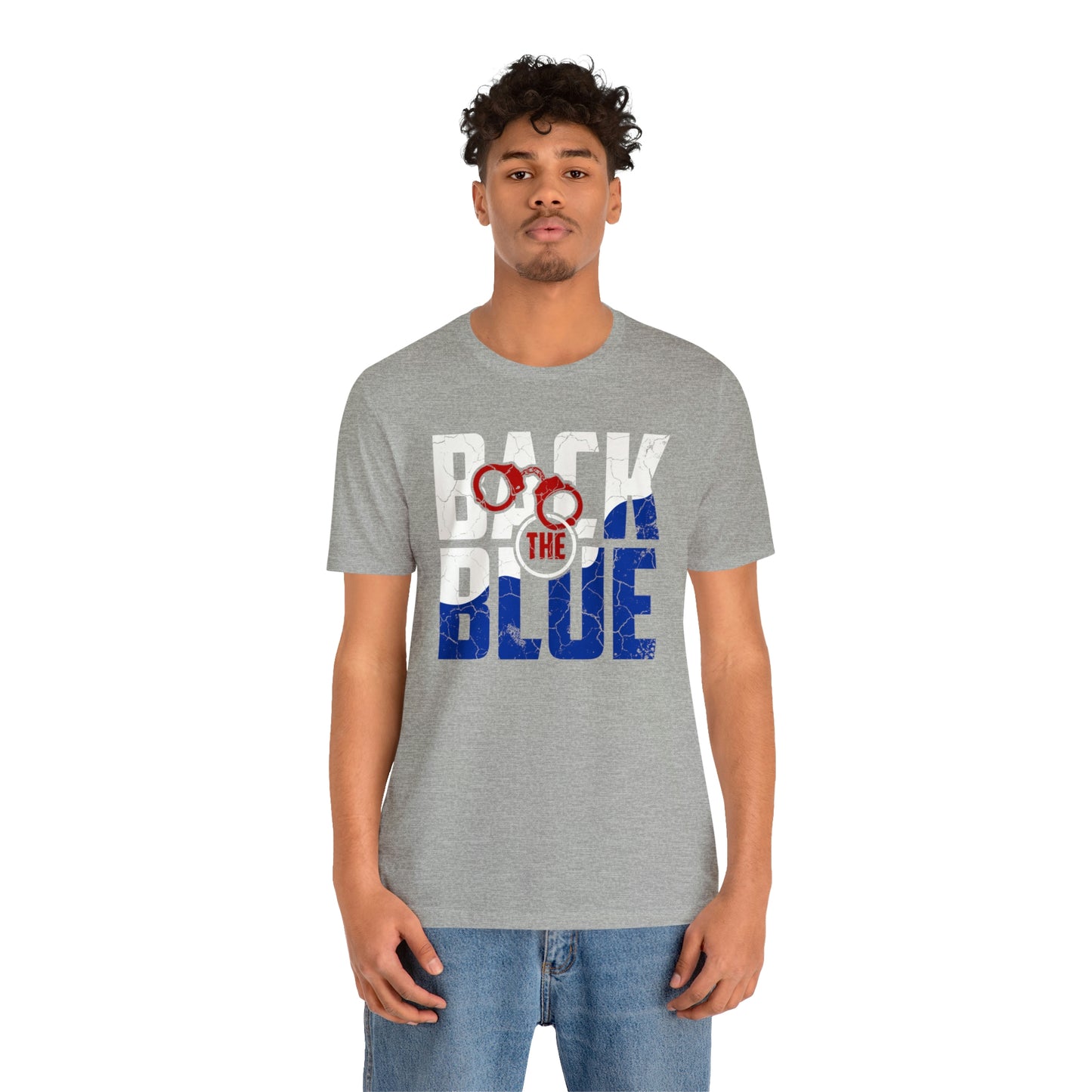 Back the Blue Police Short Sleeve T-shirt