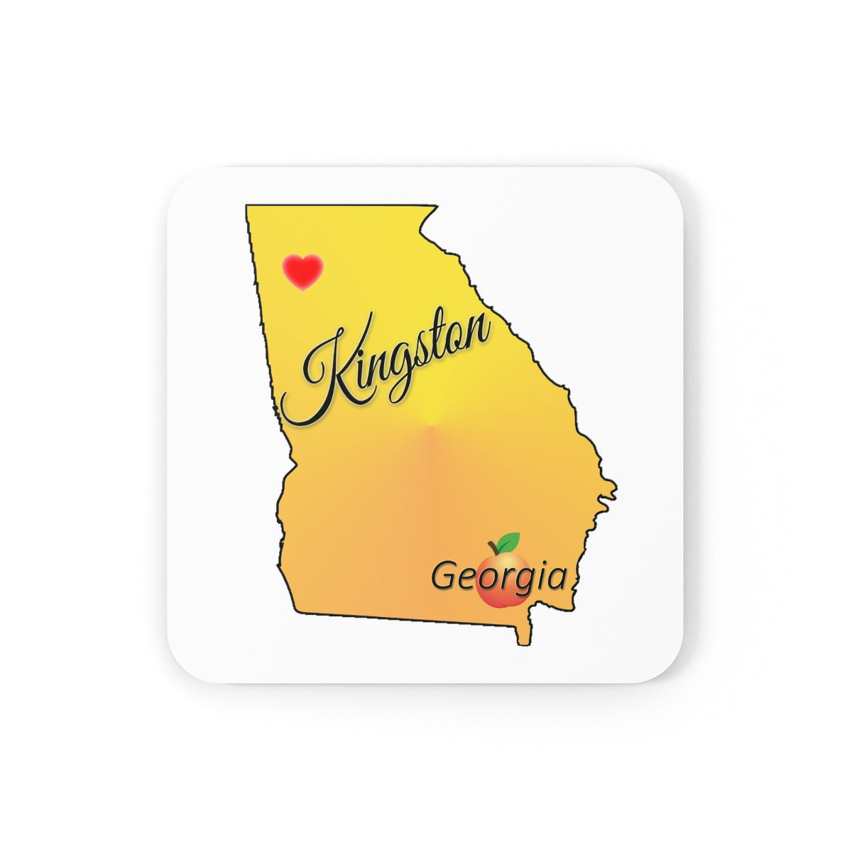 Kingston Georgia Corkwood Coaster Set