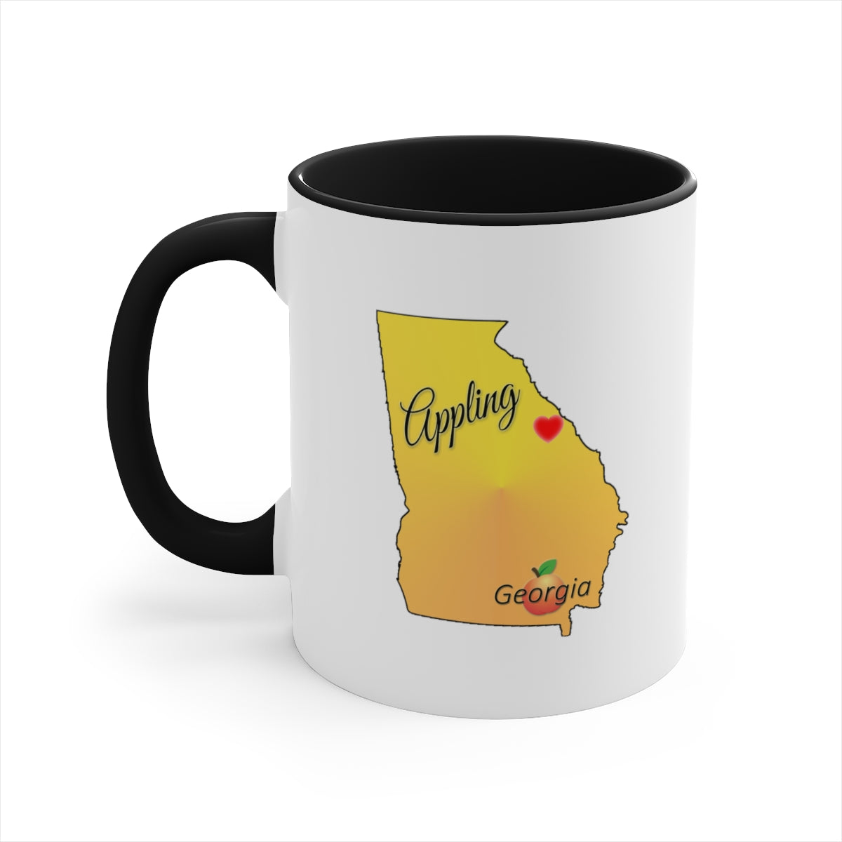 Appling Georgia Accent Coffee Mug, 11oz