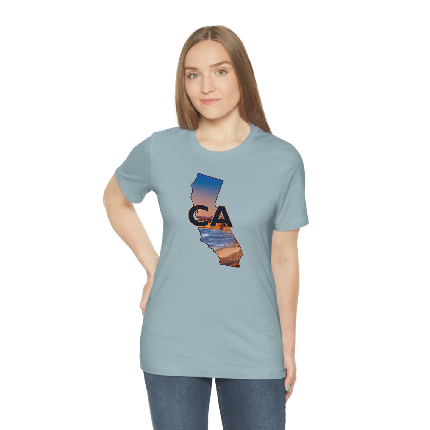 California Beach Unisex Jersey Short Sleeve Tee Tshirt T-shirt