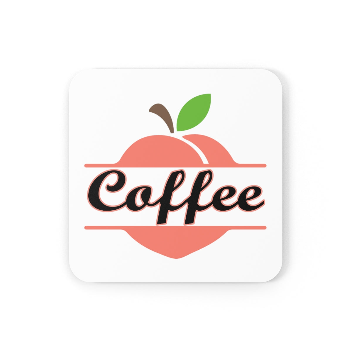 Coffee Georgia Corkwood Coaster Set