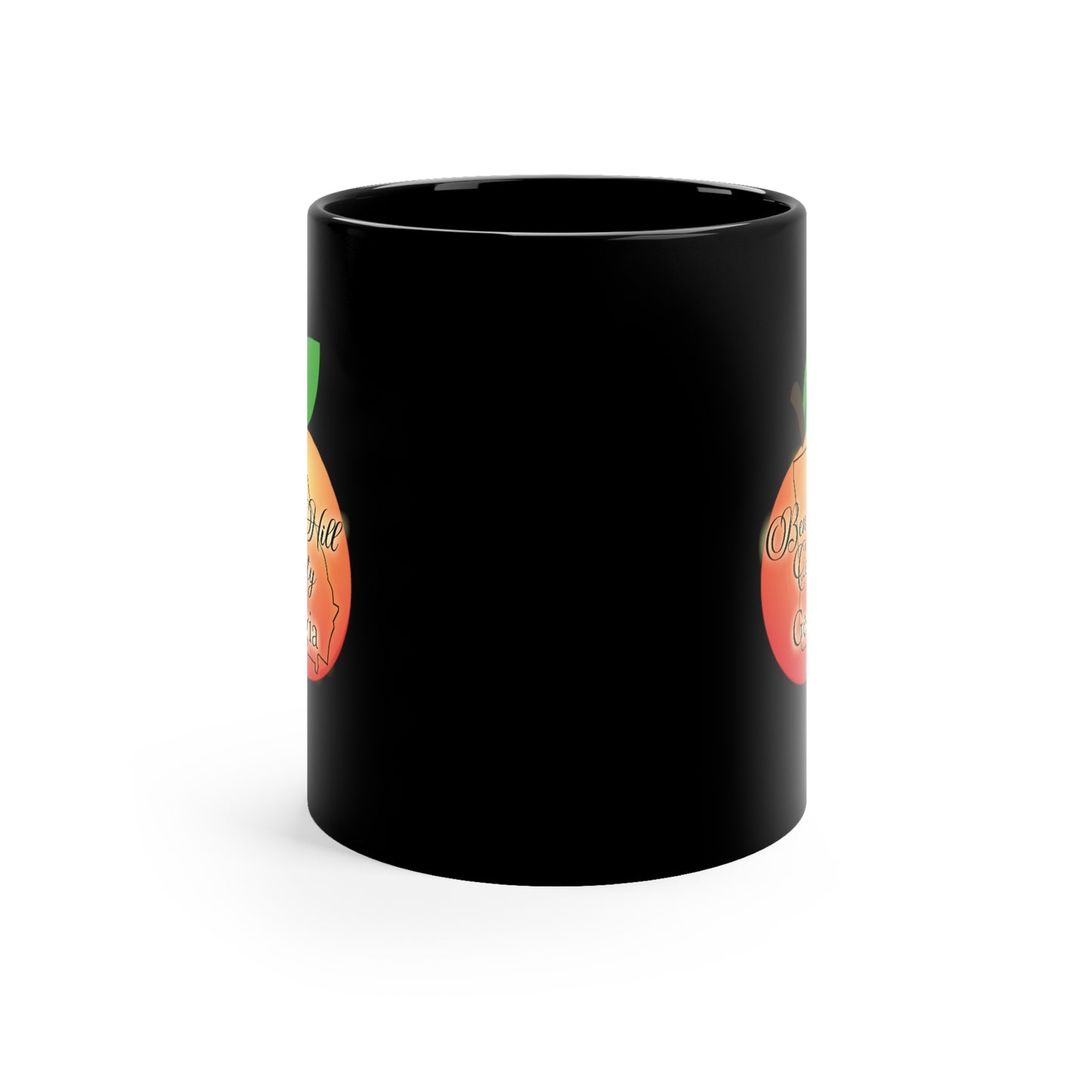 Ben Hill County Georgia 11oz Black Mug
