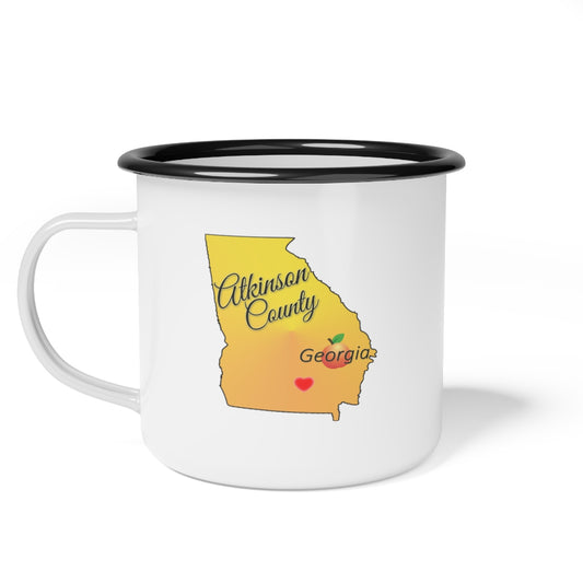 Atkinson County Georgia Enamel Camp Cup