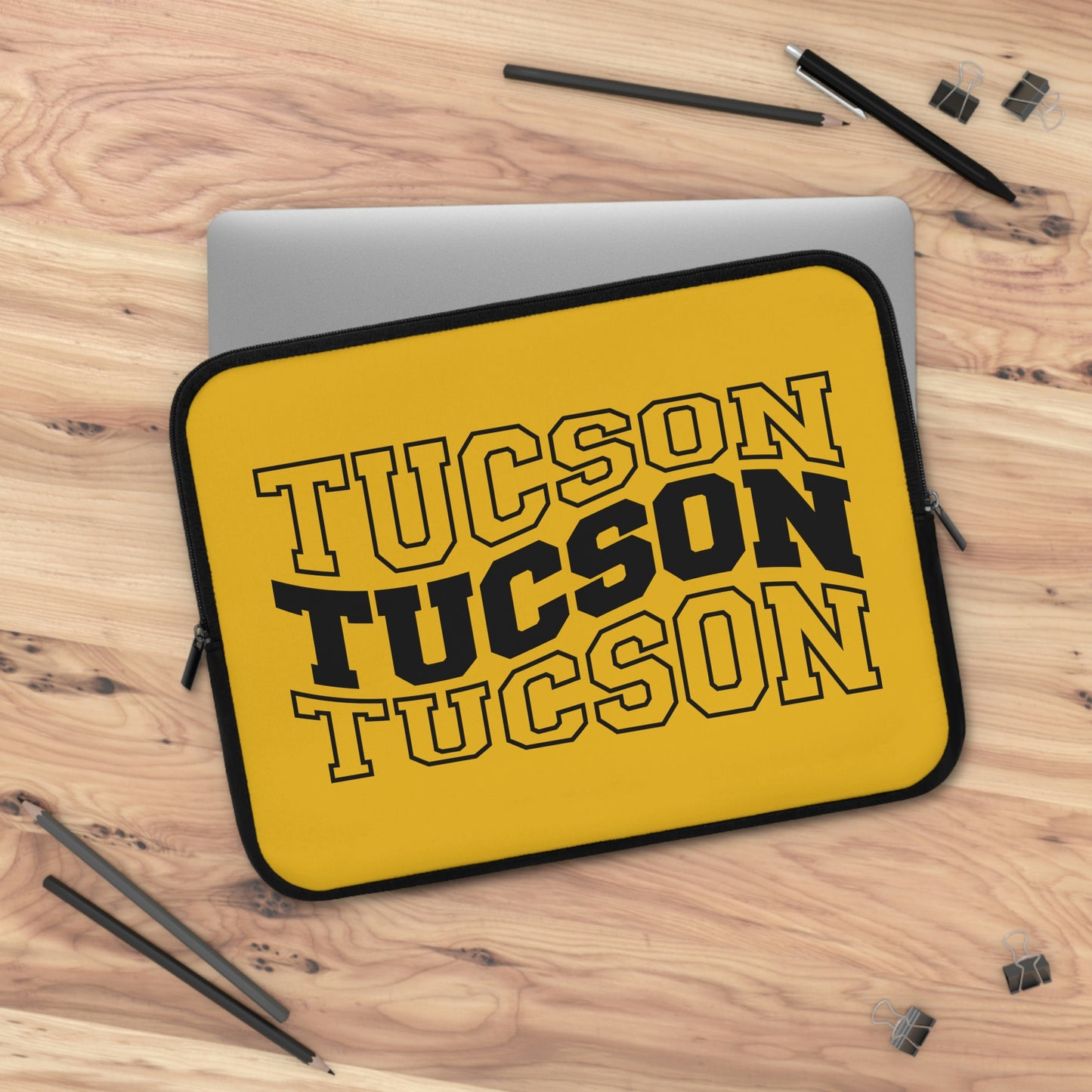 Tucson Arizona Varsity Letters Laptop Sleeve