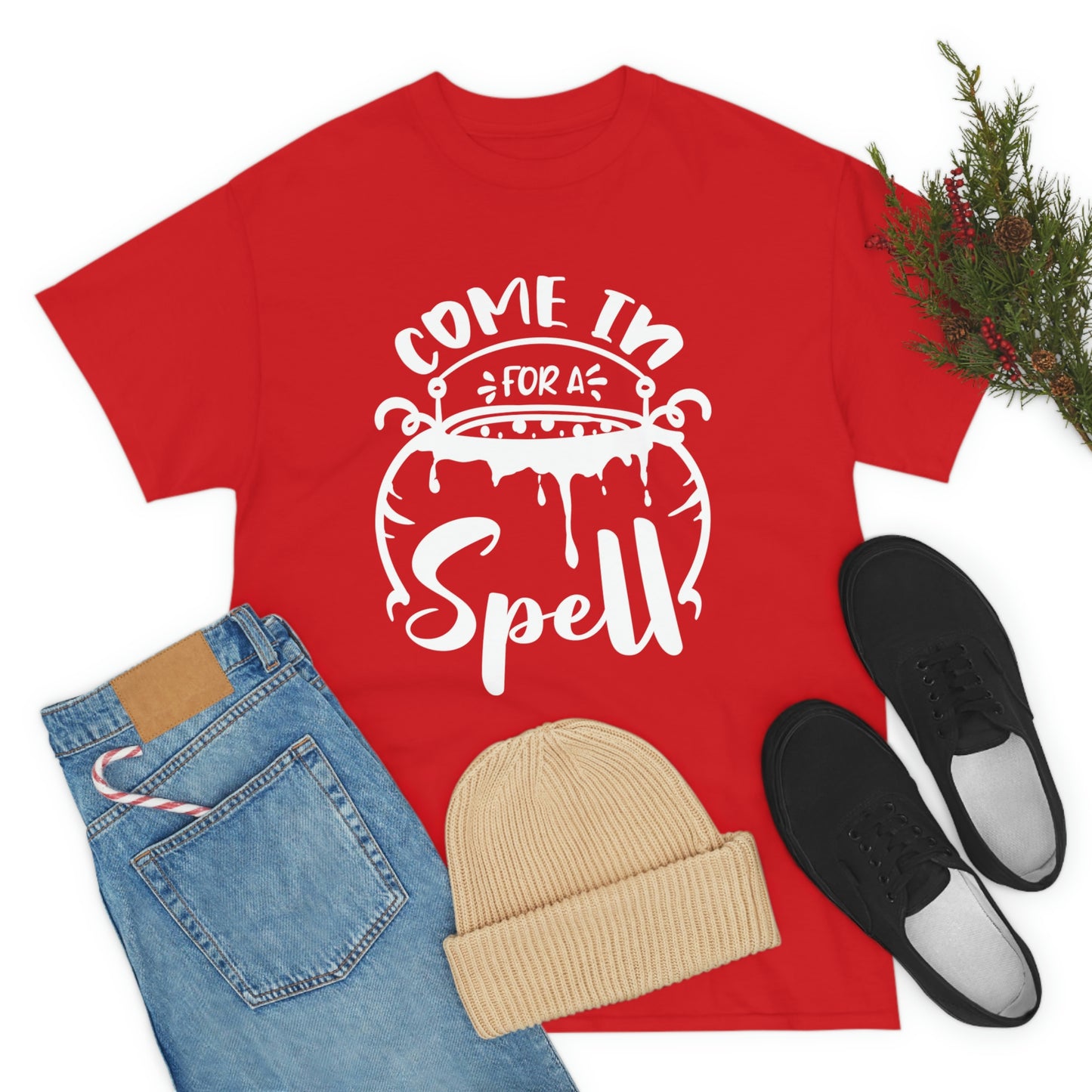 Come in for a Spell Unisex Heavy Cotton Tee