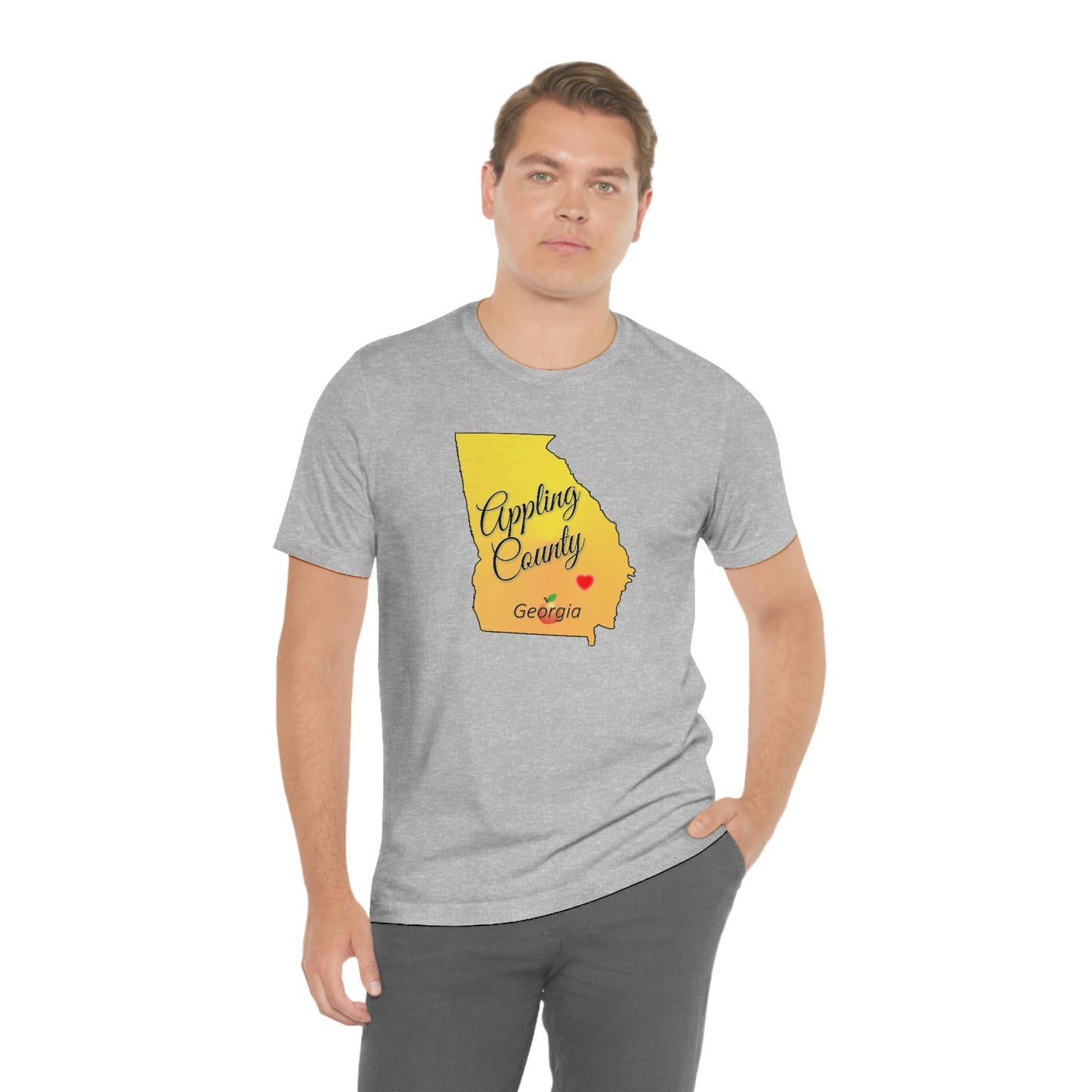 Appling County Georgia Unisex Jersey Short Sleeve Tee