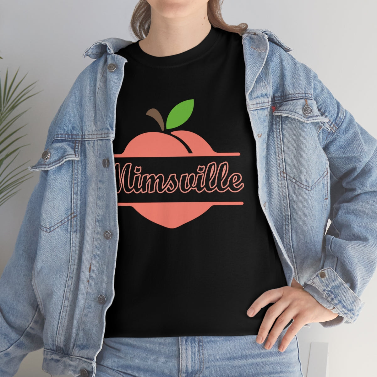 Mimsville Georgia Unisex Heavy Cotton Tee