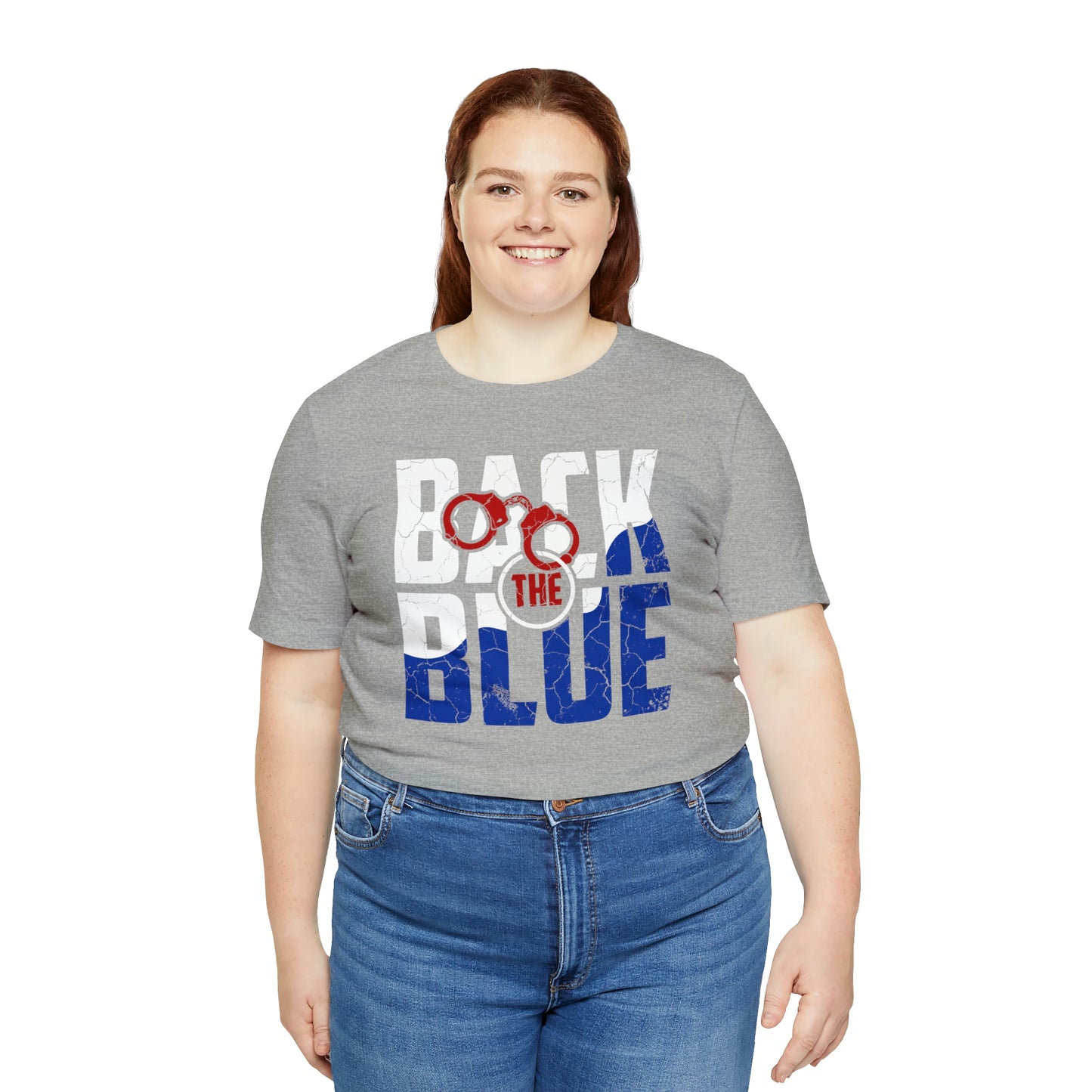 Back the Blue Police Short Sleeve T-shirt