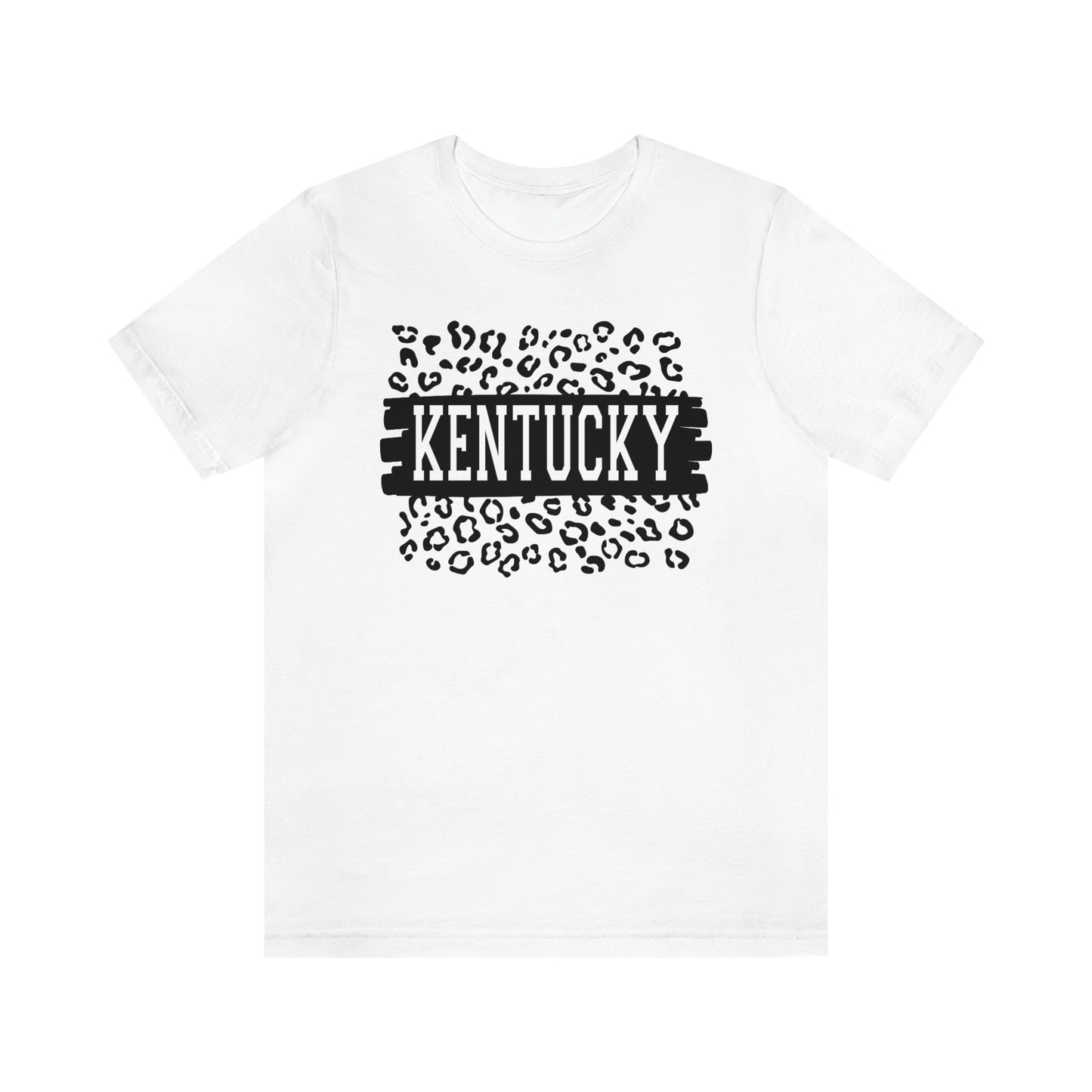 Kentucky Leopard Print Short Sleeve T-shirt