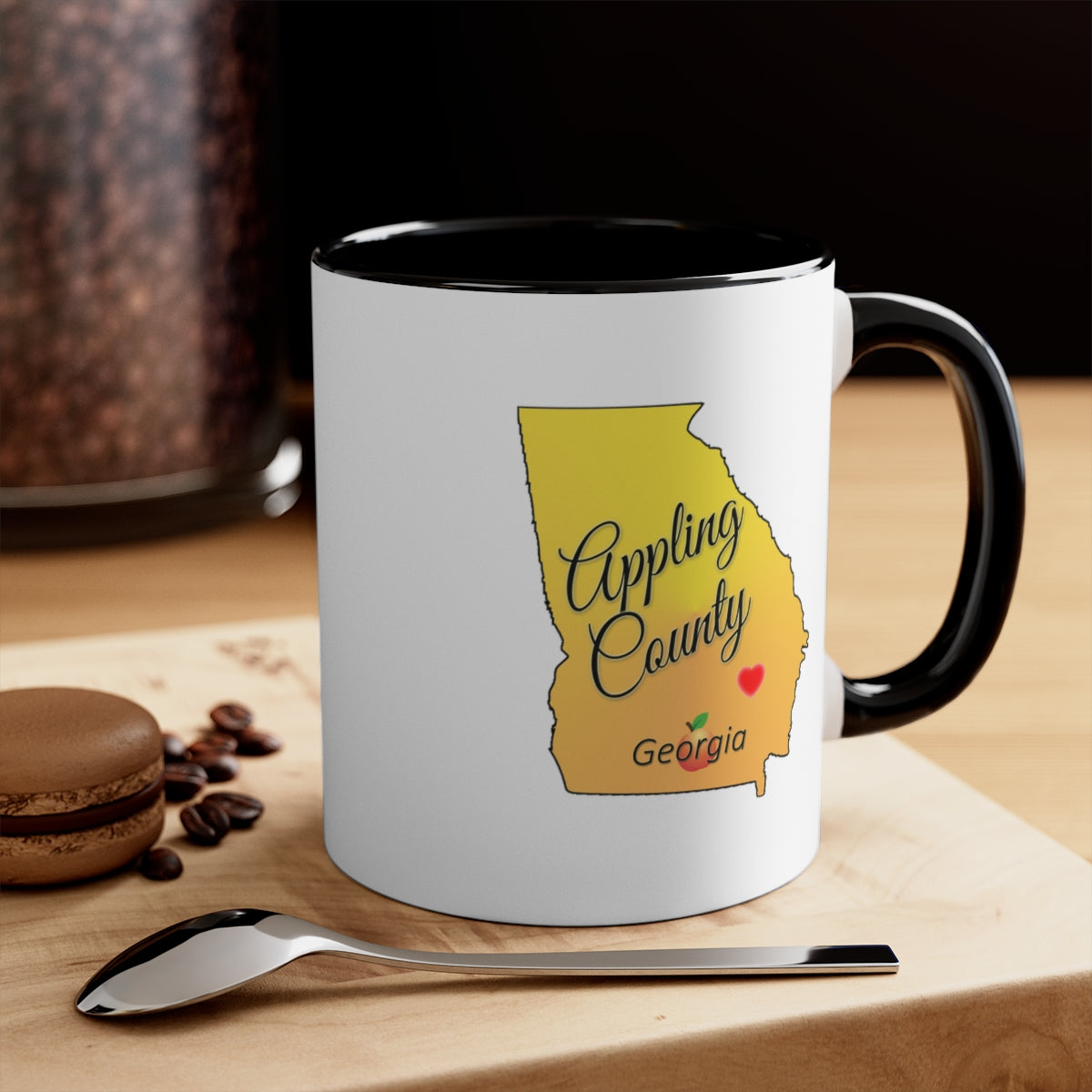 Appling County Georgia 11 oz Accent Ceramic Coffee Mug