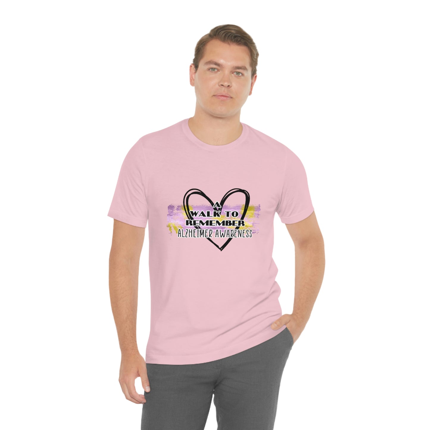 A Walk to Remember Alzheimer Awareness Unisex Jersey Short Sleeve Tee Tshirt T-shirt