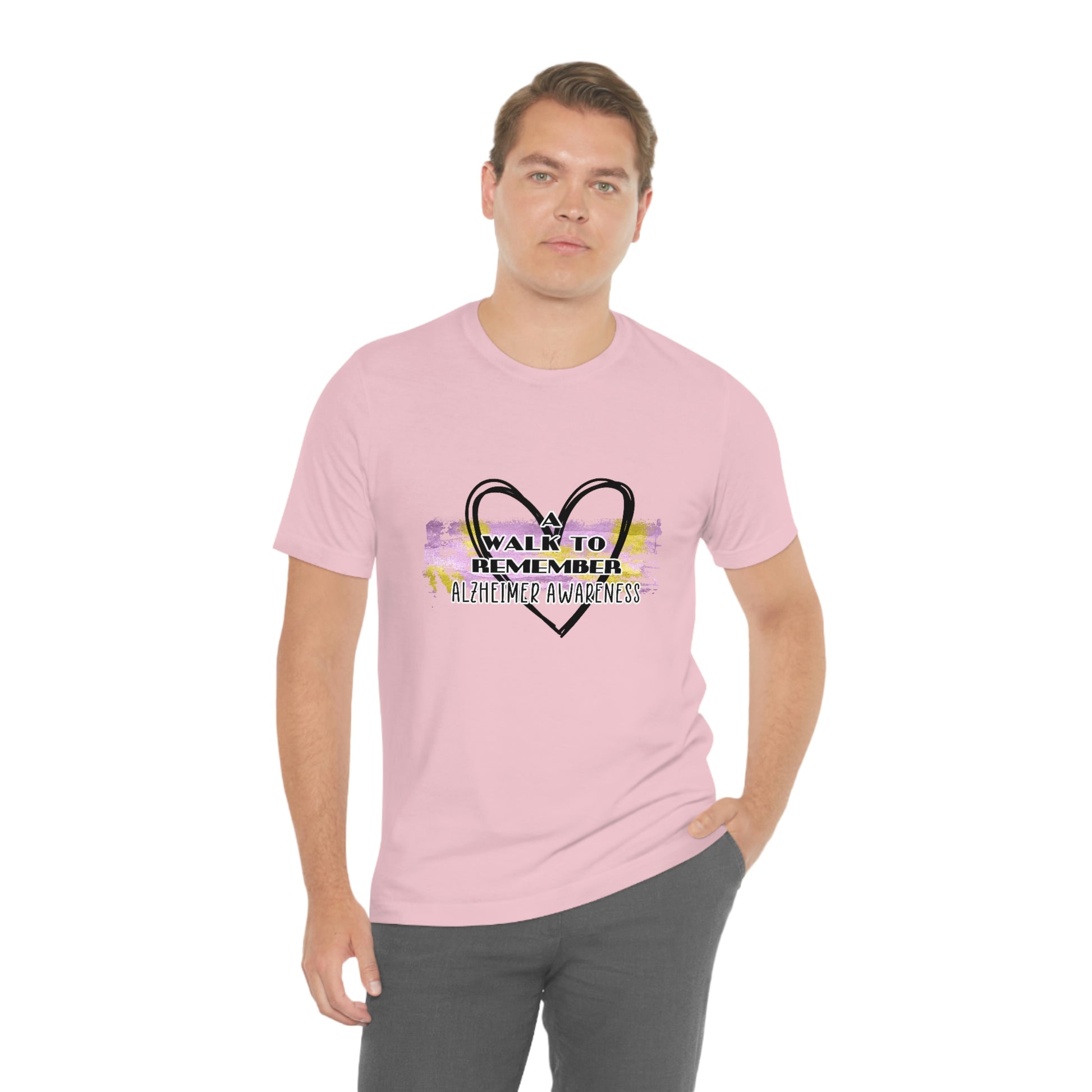 A Walk to Remember Alzheimer Awareness Unisex Jersey Short Sleeve Tee Tshirt T-shirt