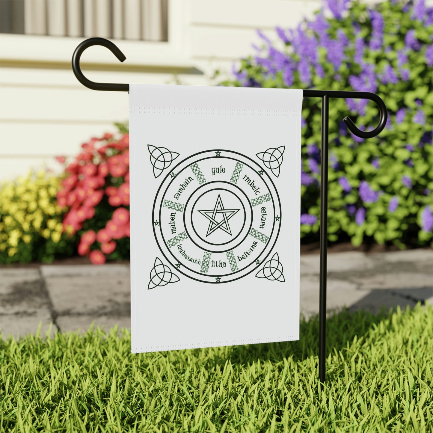 Wheel of the Year Garden & House Banner